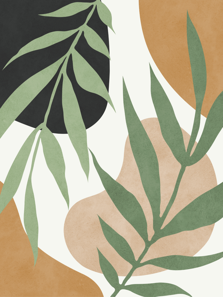 Abstract Verdure Poster