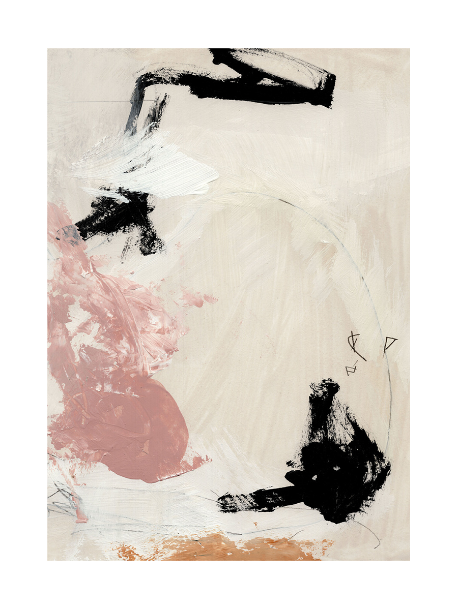 Acrylic Abstract Poster