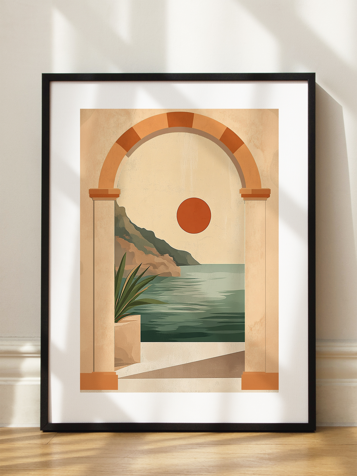 Golden Horizon Poster