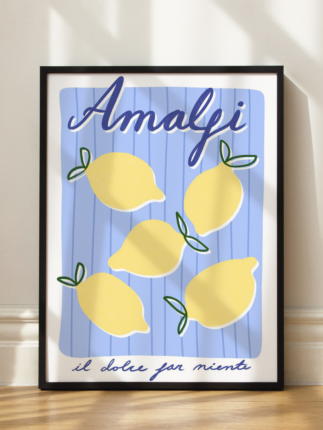 Amalfi Lemons Poster