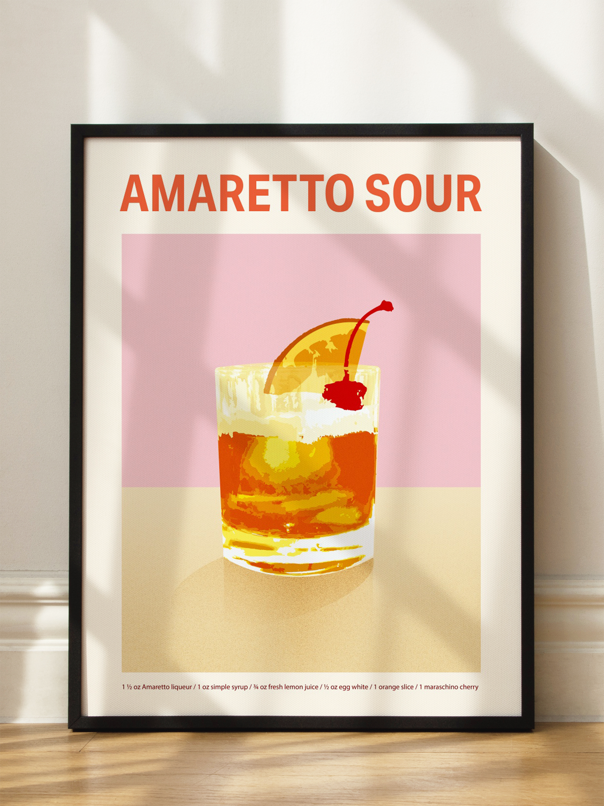 Amaretto Sour Poster