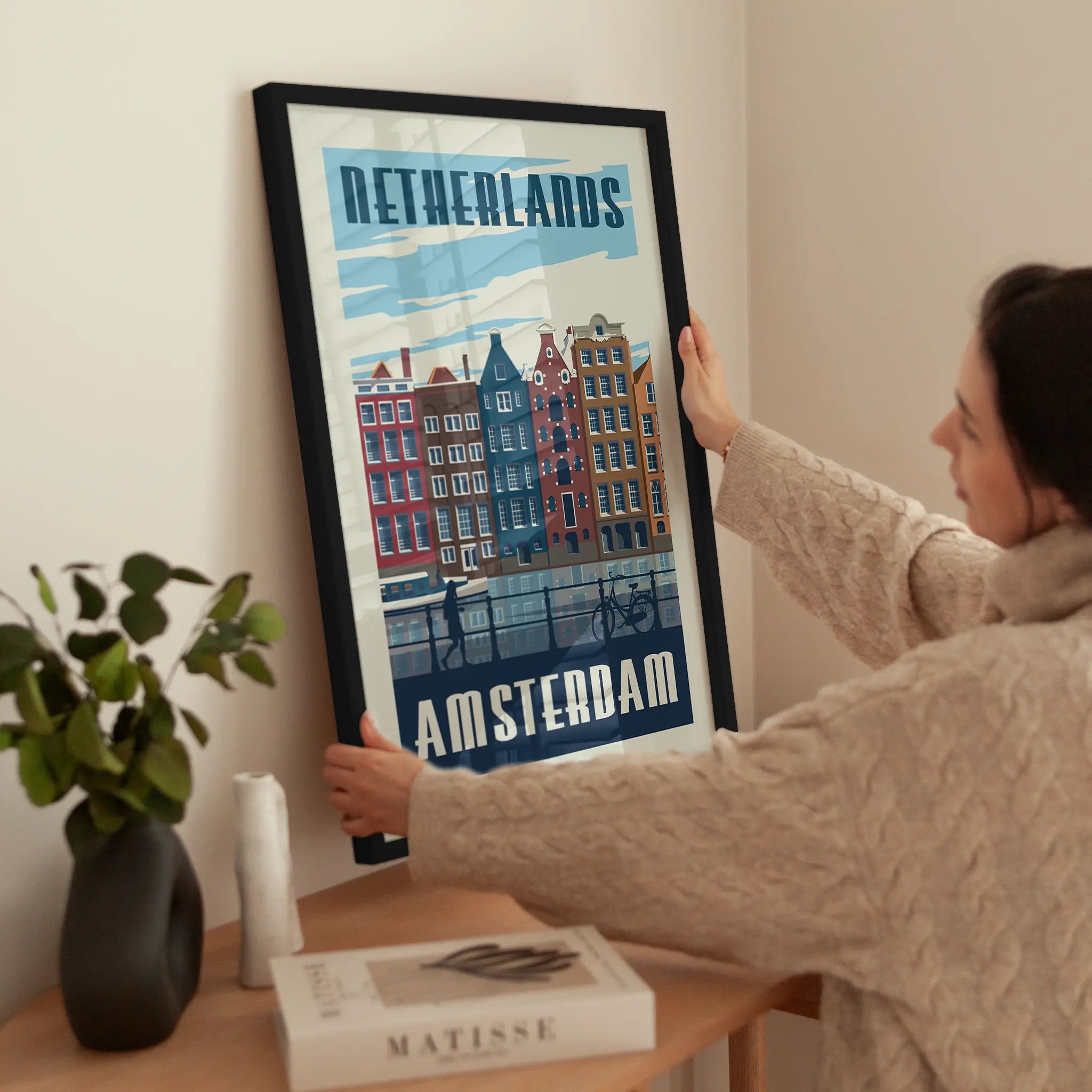 Amsterdam City wird aufgehängt