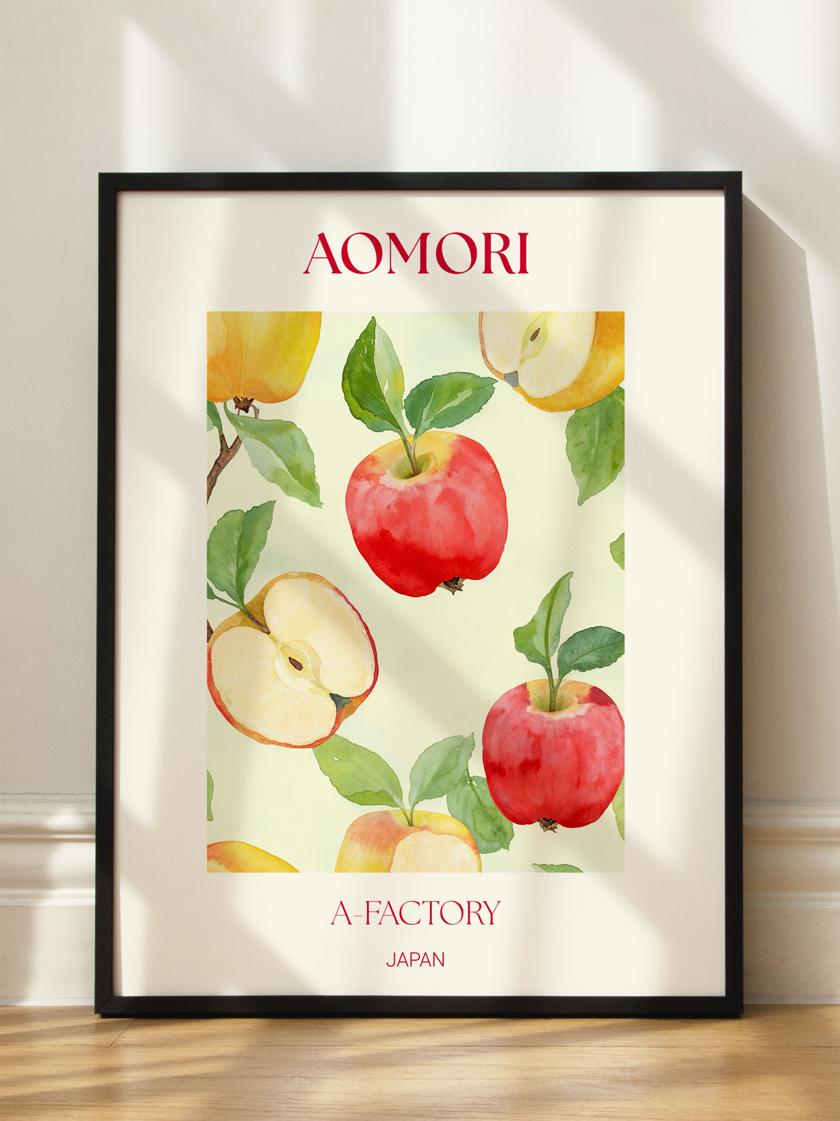 Aomori Apples Poster