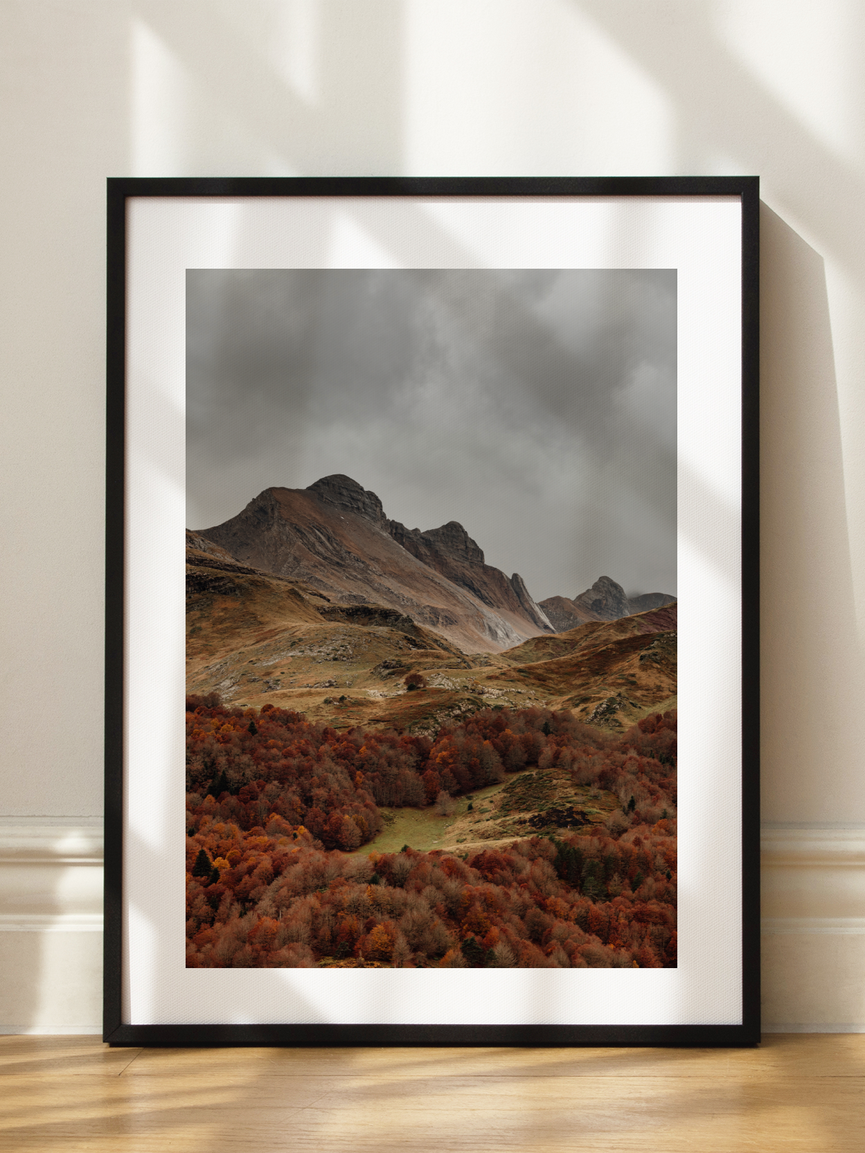 Autumn Mountain Landscape Poster