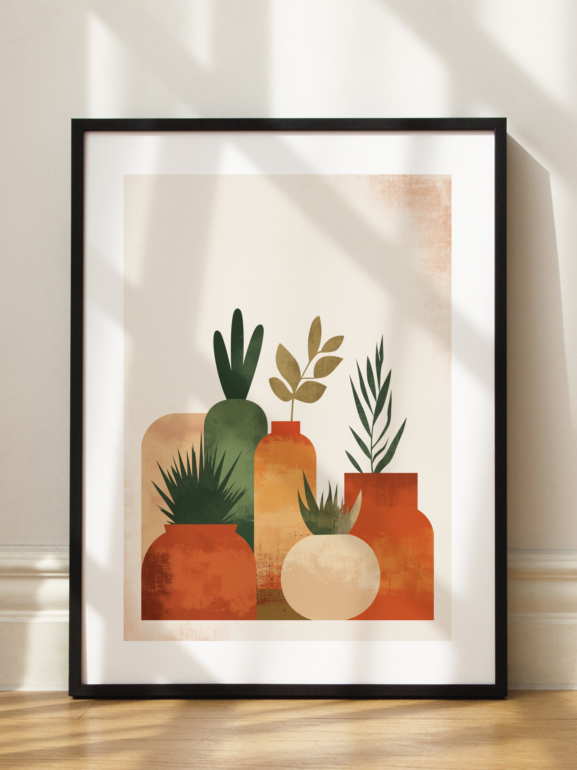Boho Flora Poster