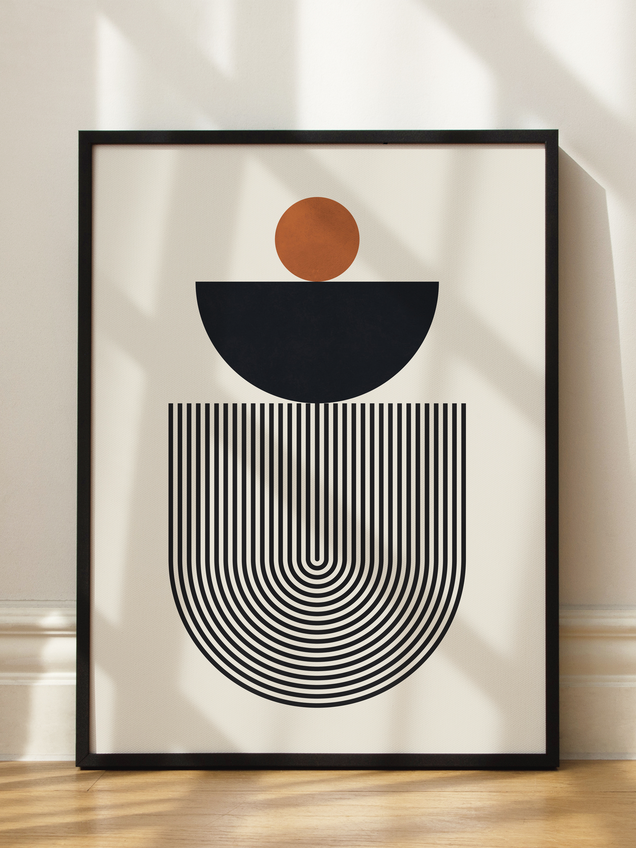 Balancing Shapes Poster