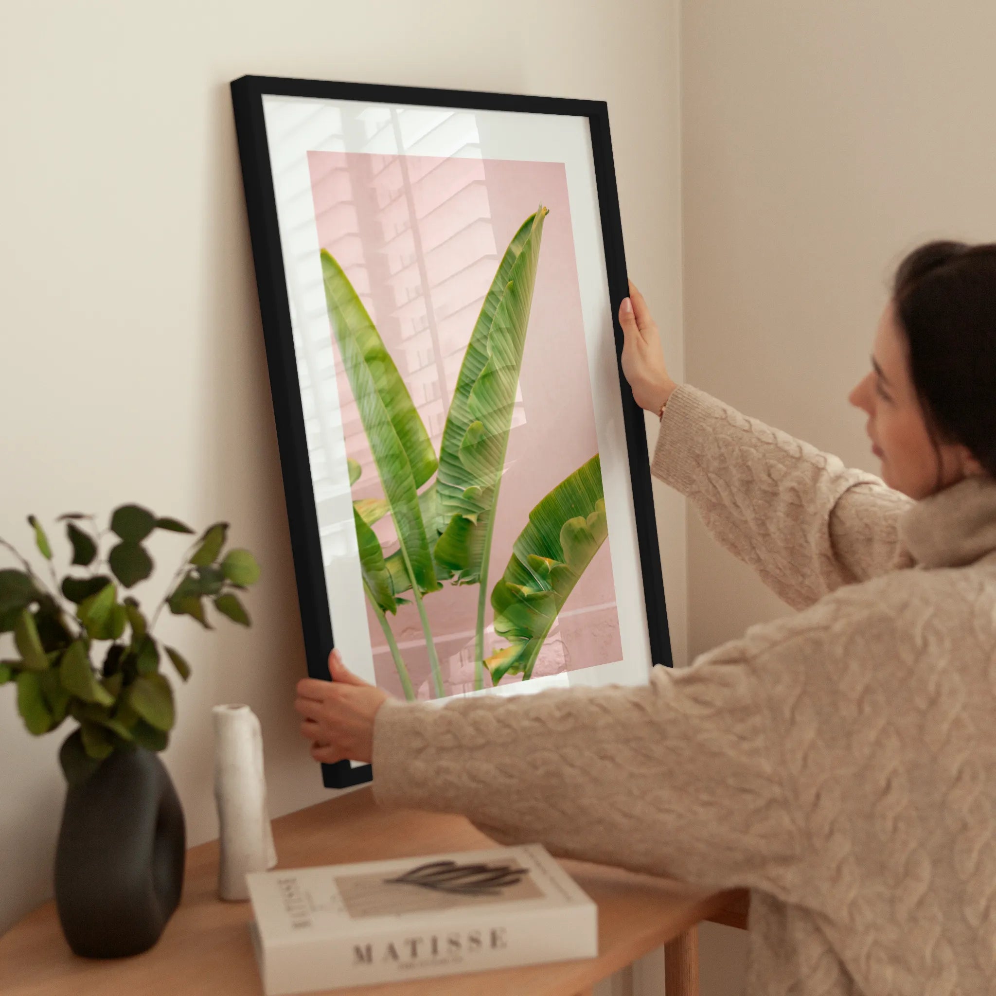 Banana Leaves 2 wird aufgehängt
