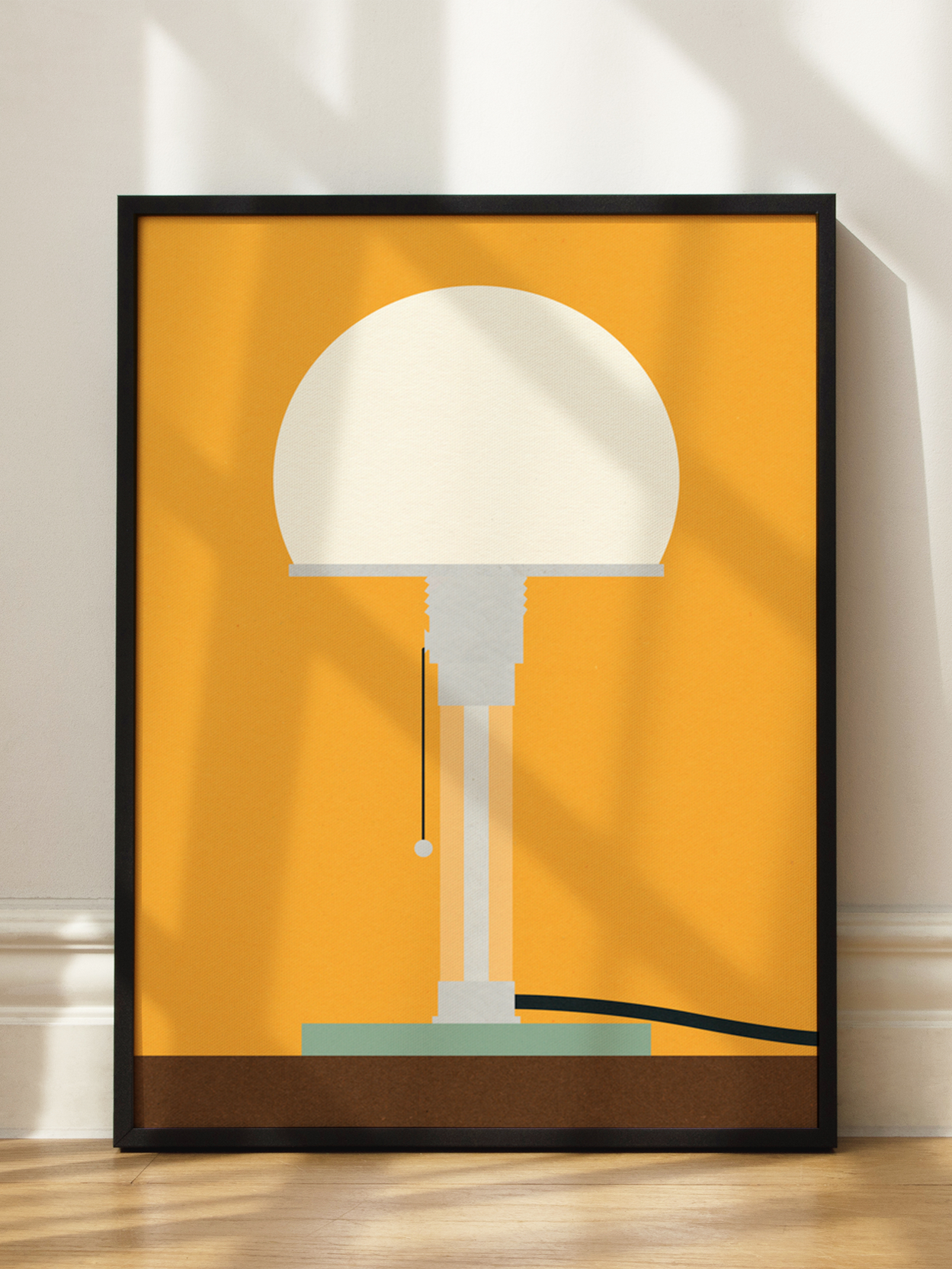 Bauhaus Lamp Poster