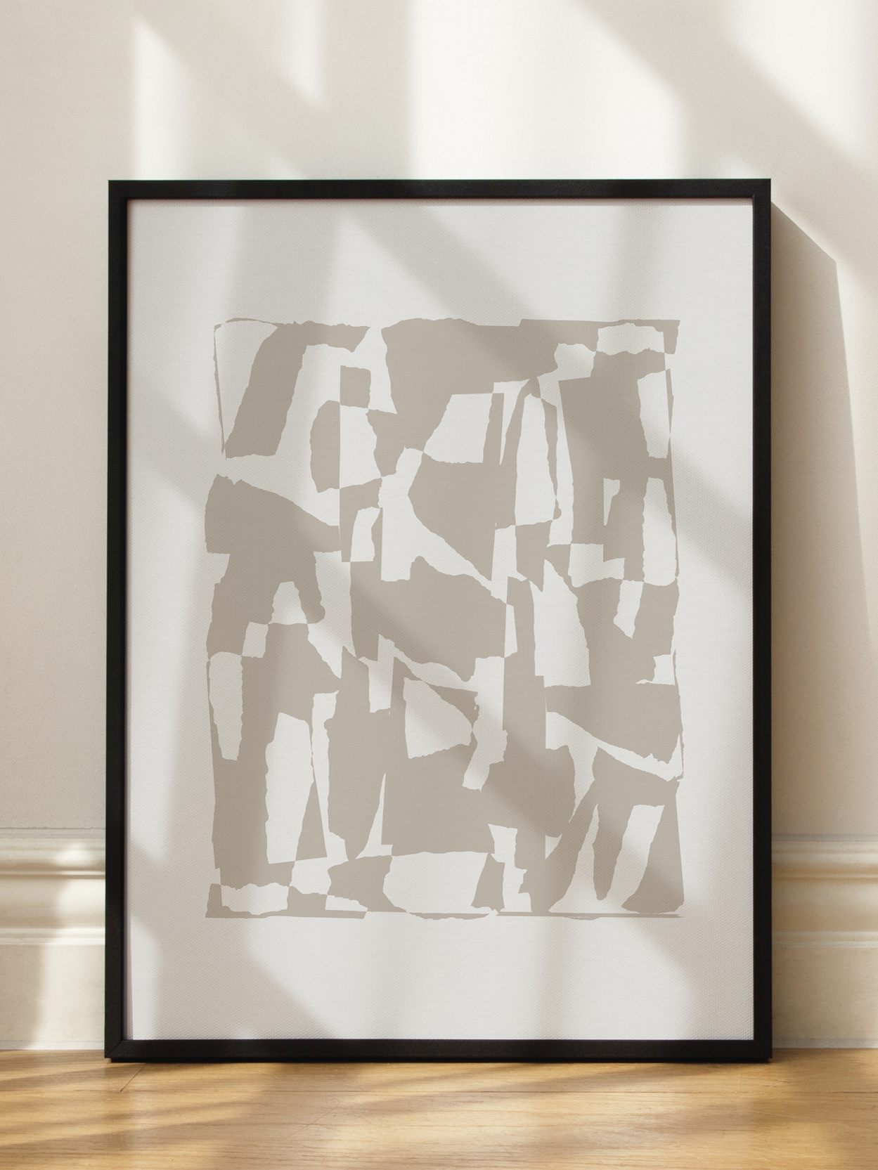 Beige Collage Poster