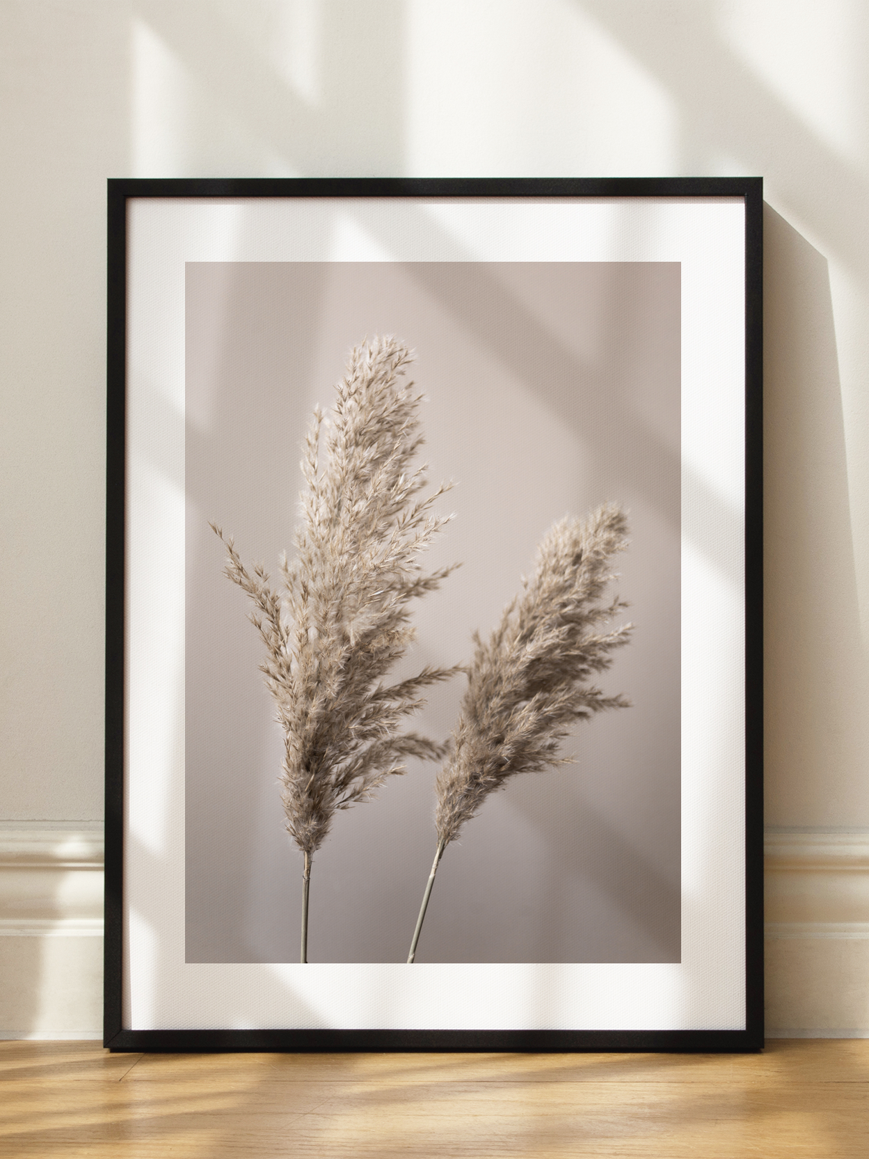 Beige Pampas Poster