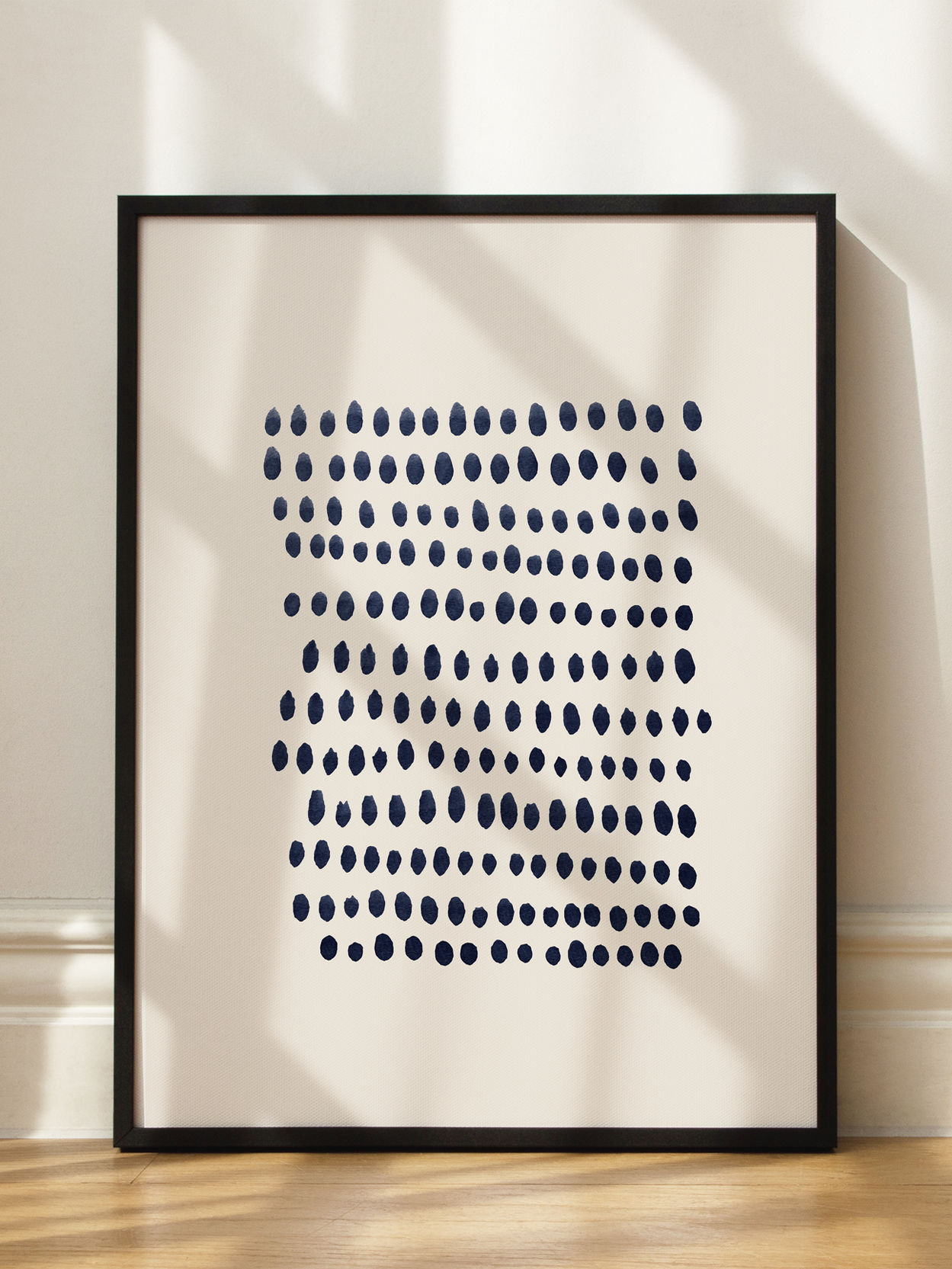 Black Strokes Poster