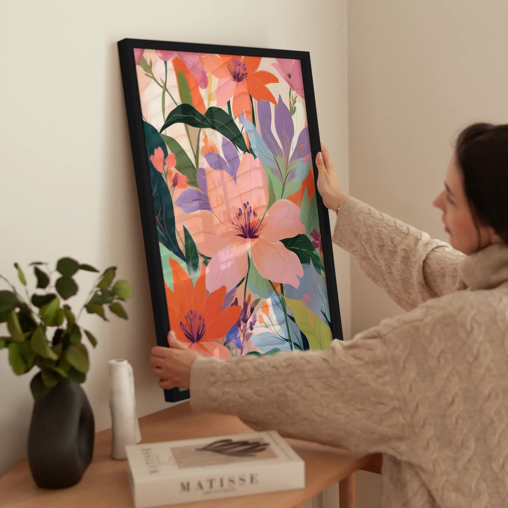 Blooming Garden wird aufgehängt