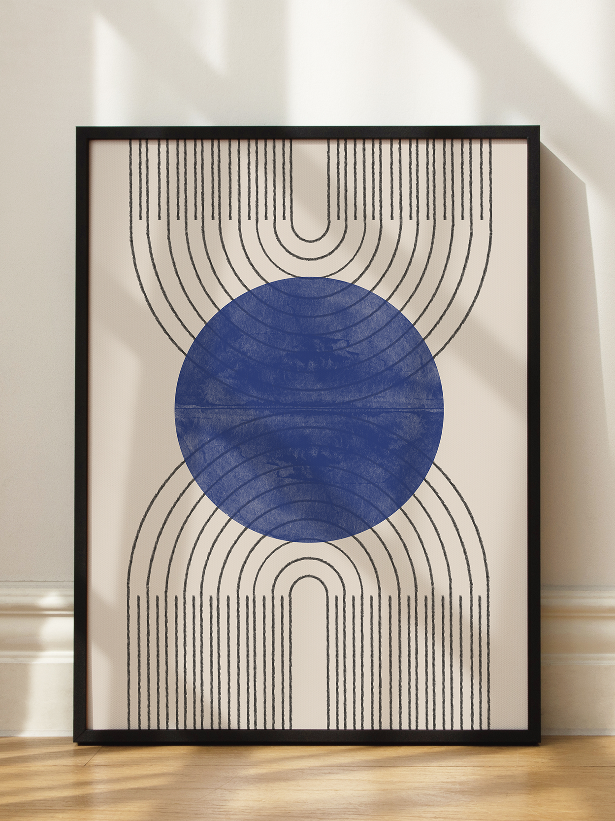 Blue Graphic