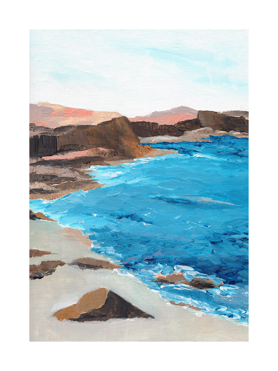 Blue Lake Poster