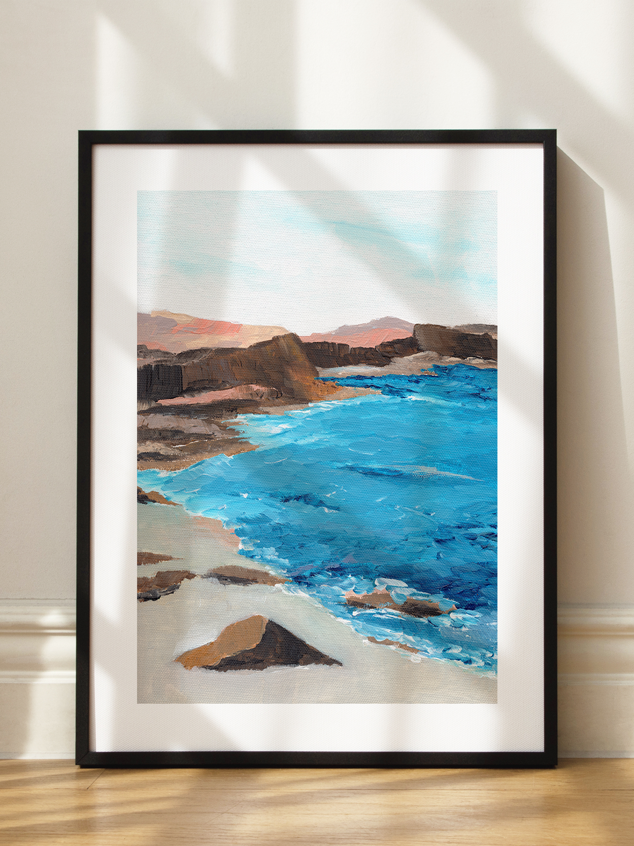 Blue Lake Poster