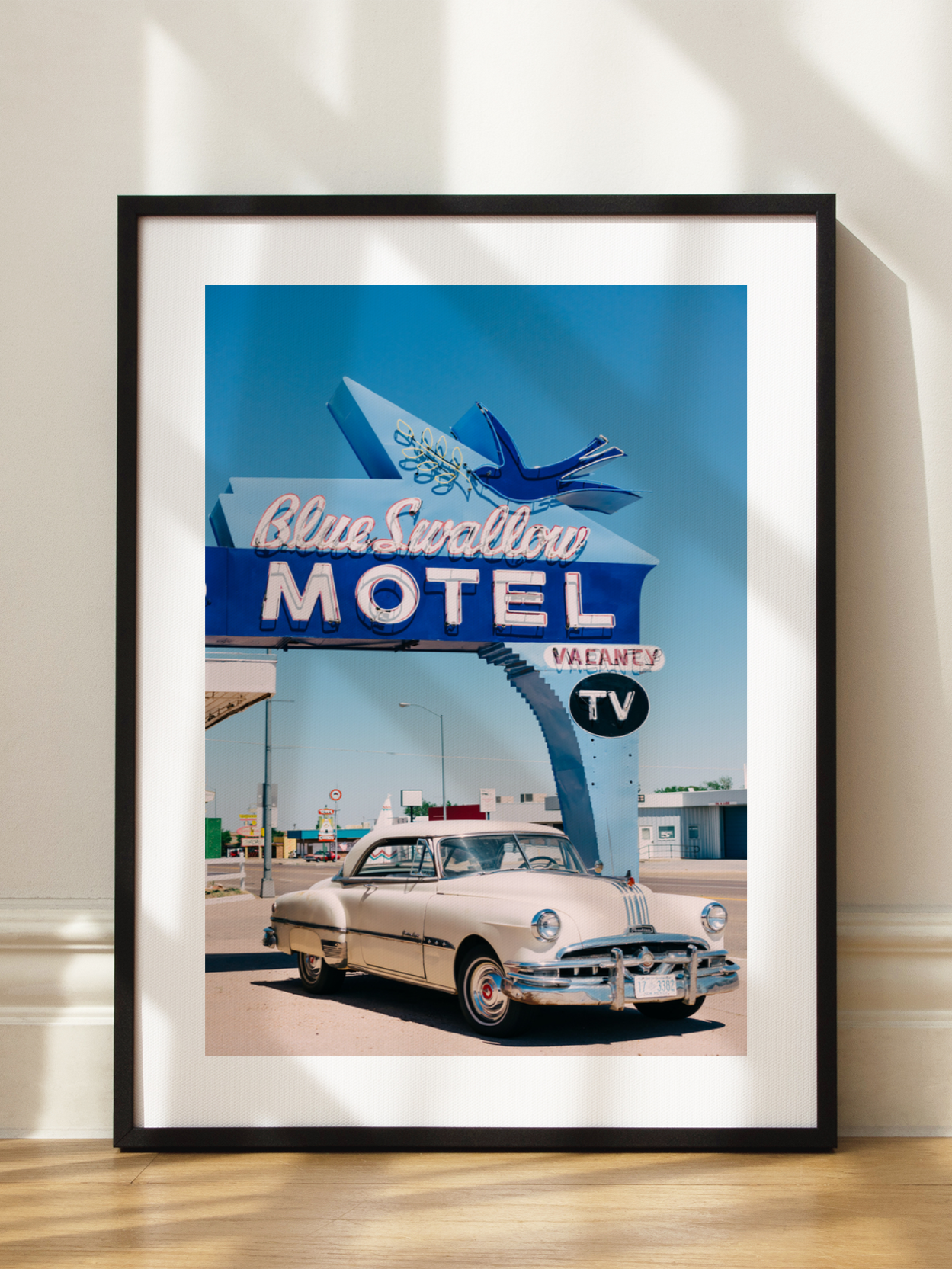 Blue Swallow Motel Poster