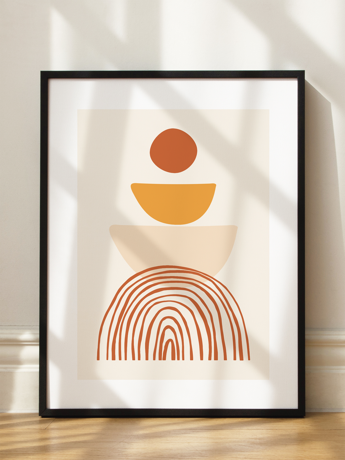 Layered Boho Poster