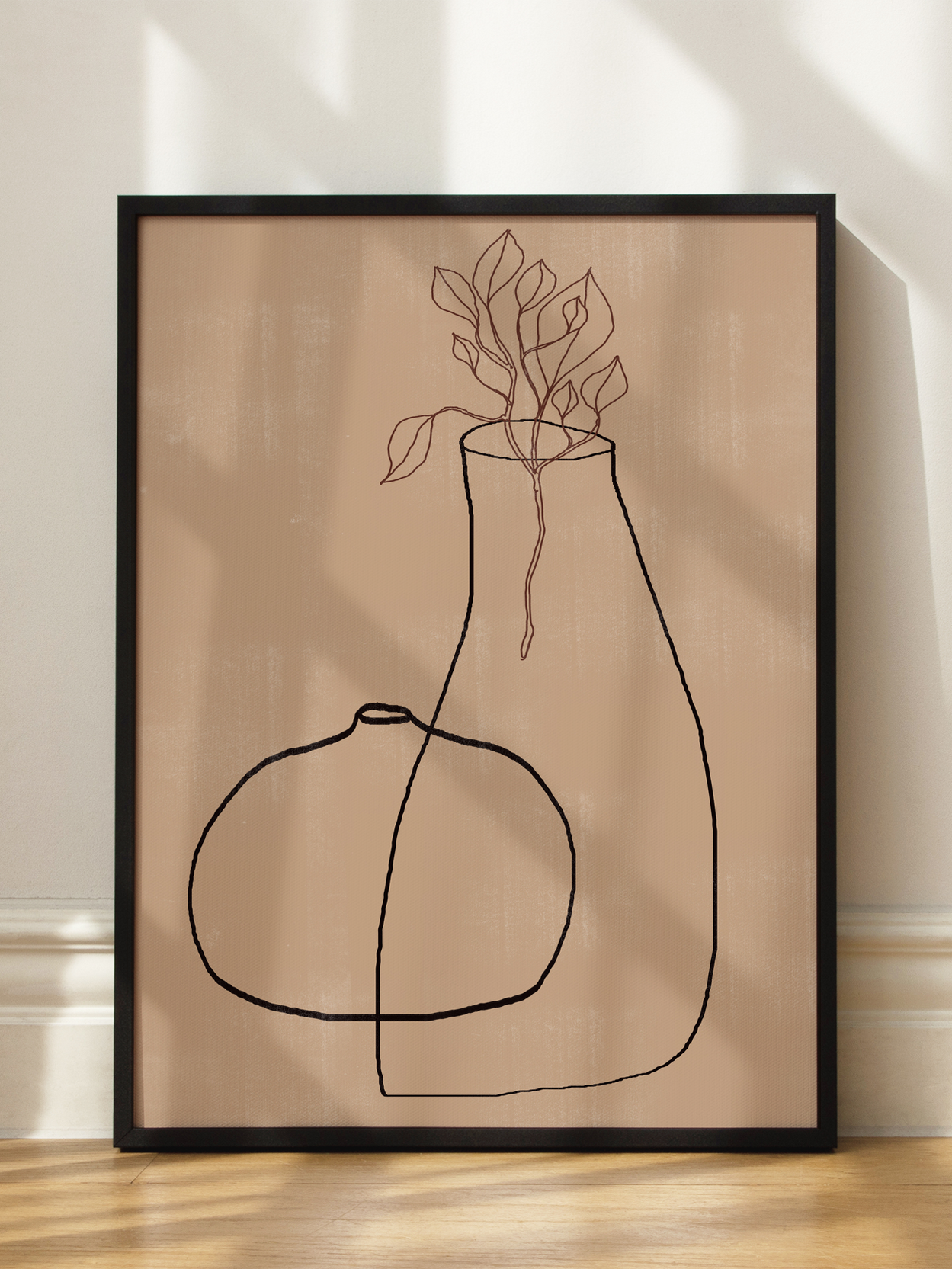Bottles and Leaves