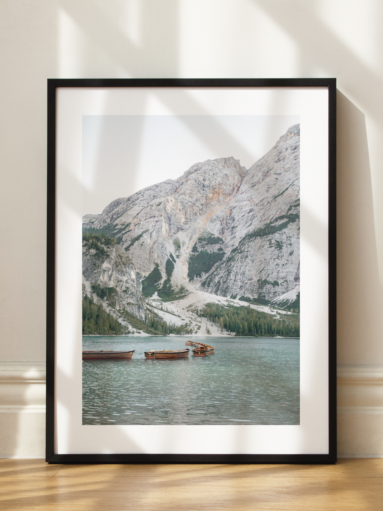 Braies Lake Poster