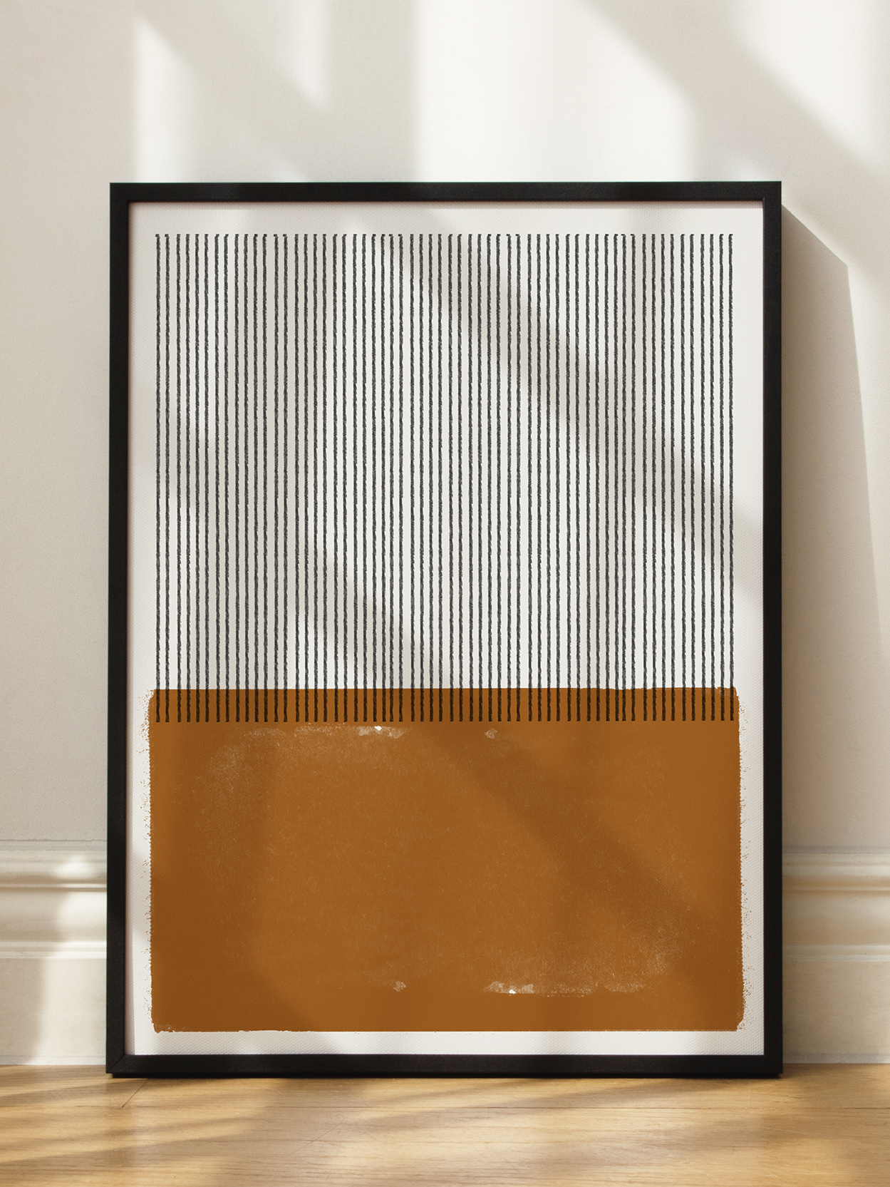 Brown Harmony Poster