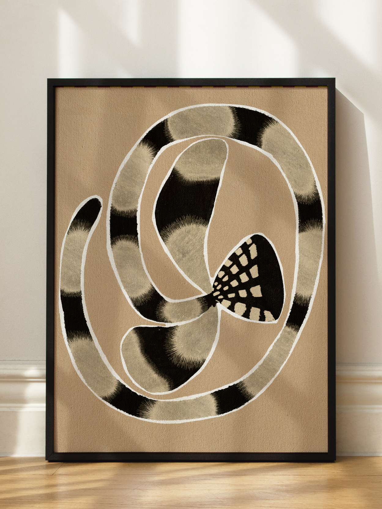 Brushed Snake Poster