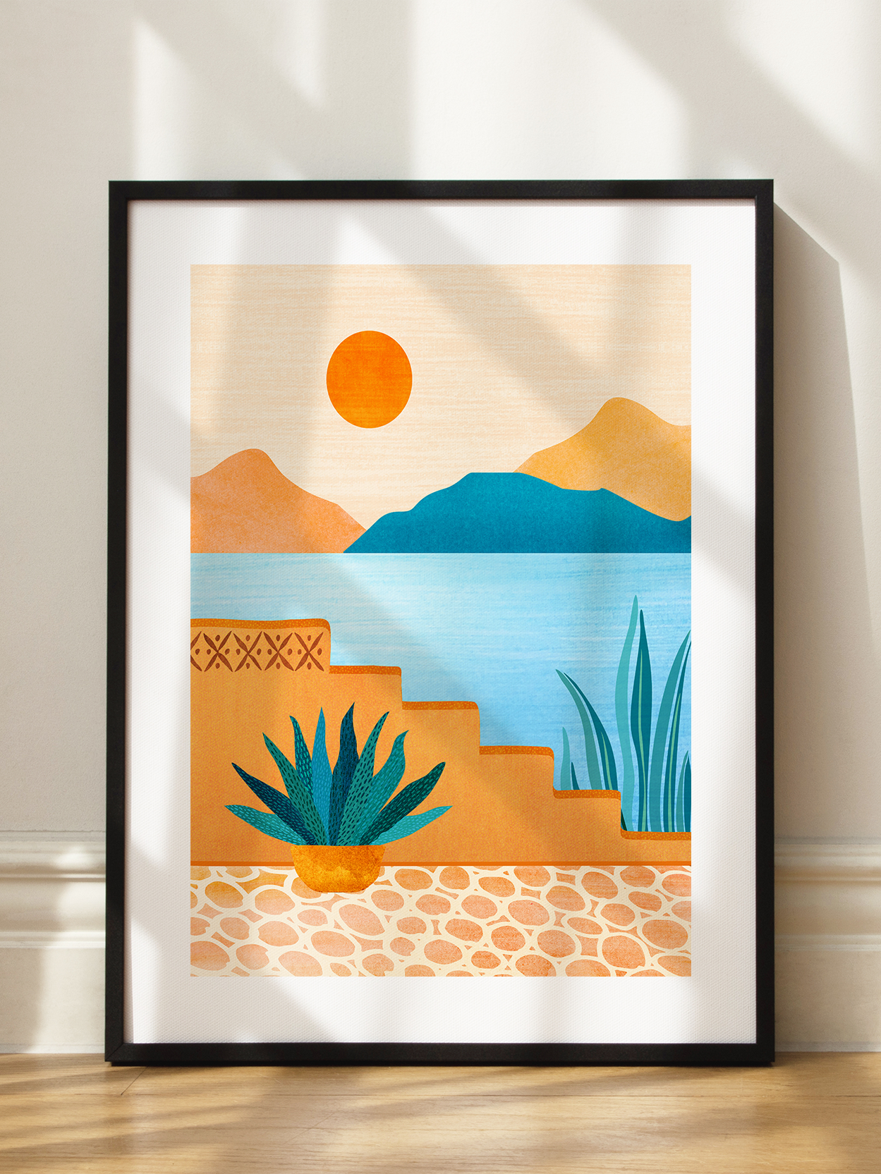 By the Lake Poster