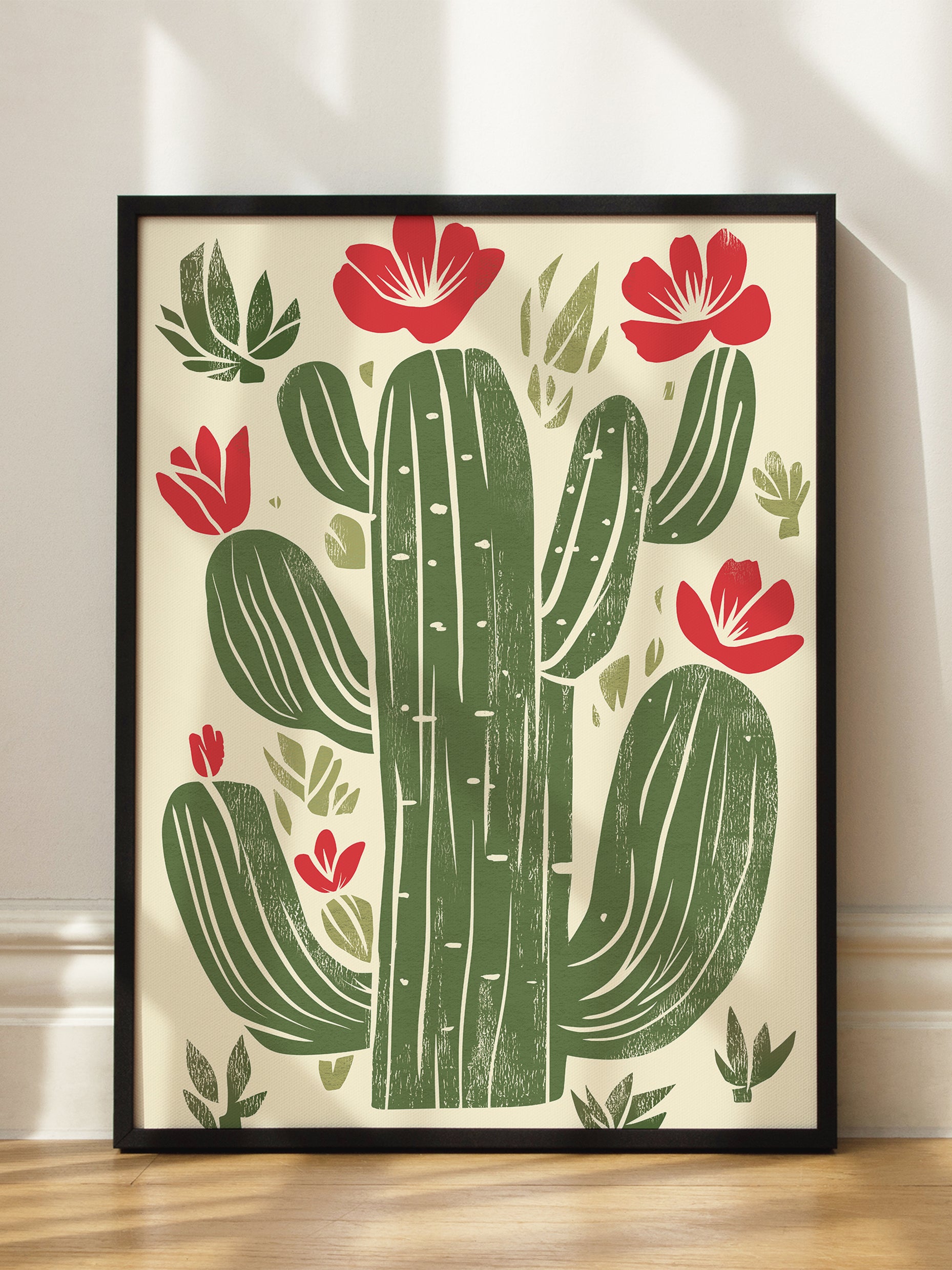 Cactus Blossom Poster