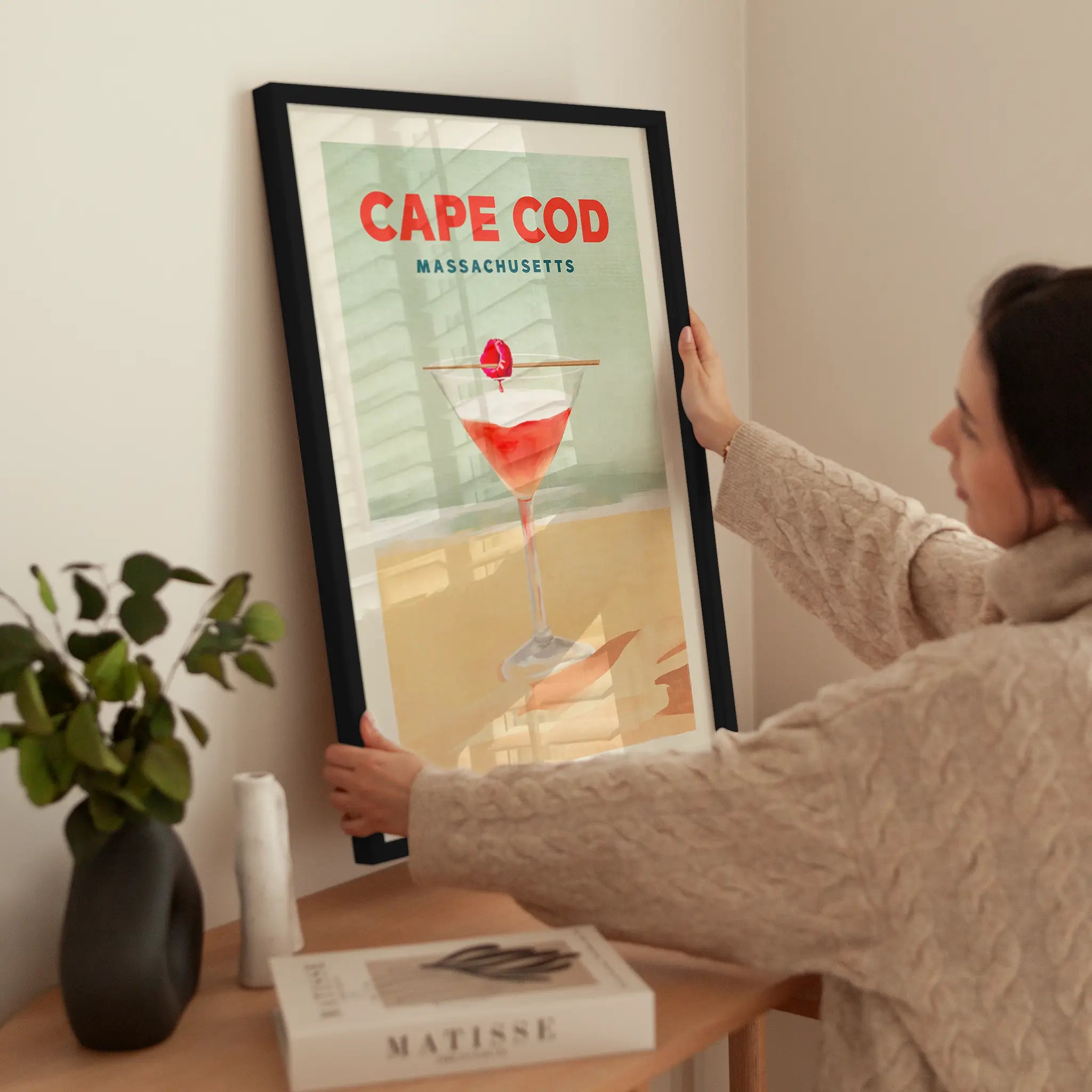 If Cape Cod were a Cocktail wird aufgehängt