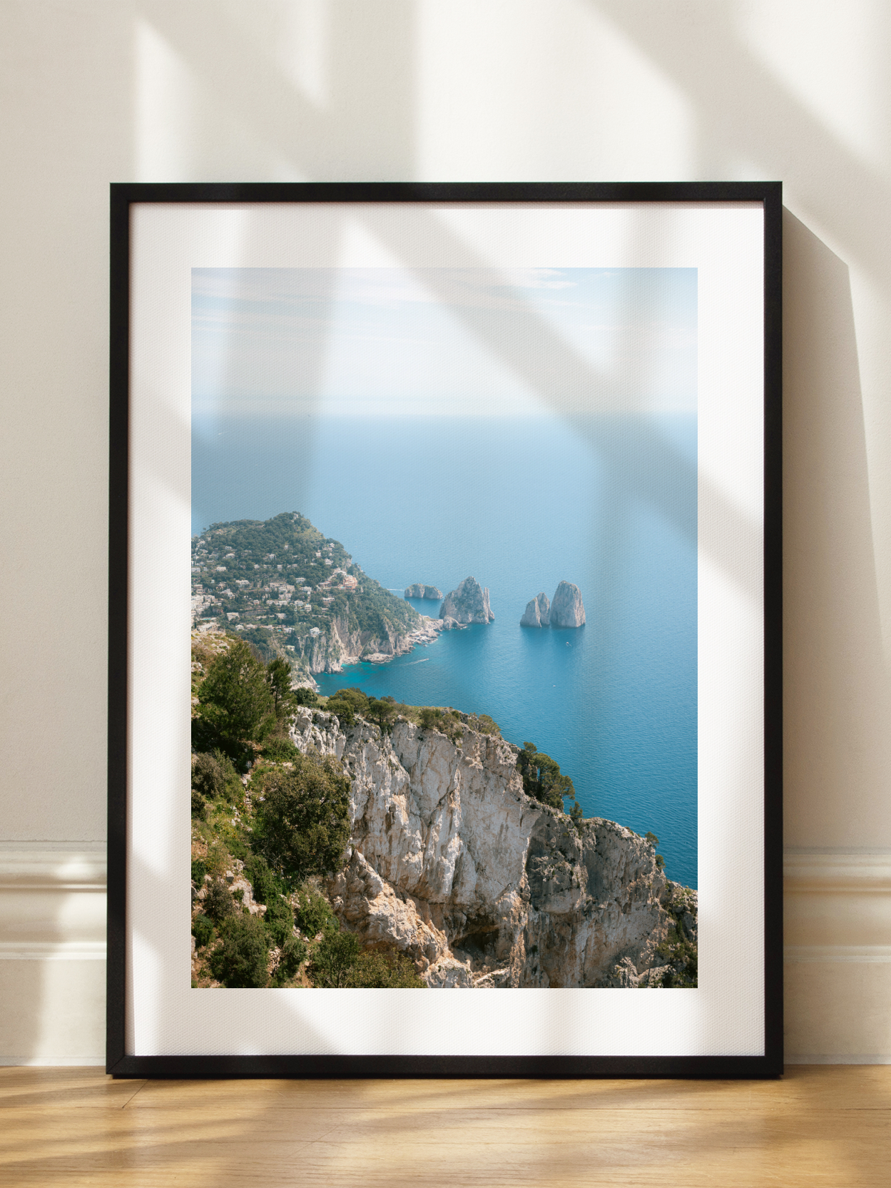 Capri View Poster
