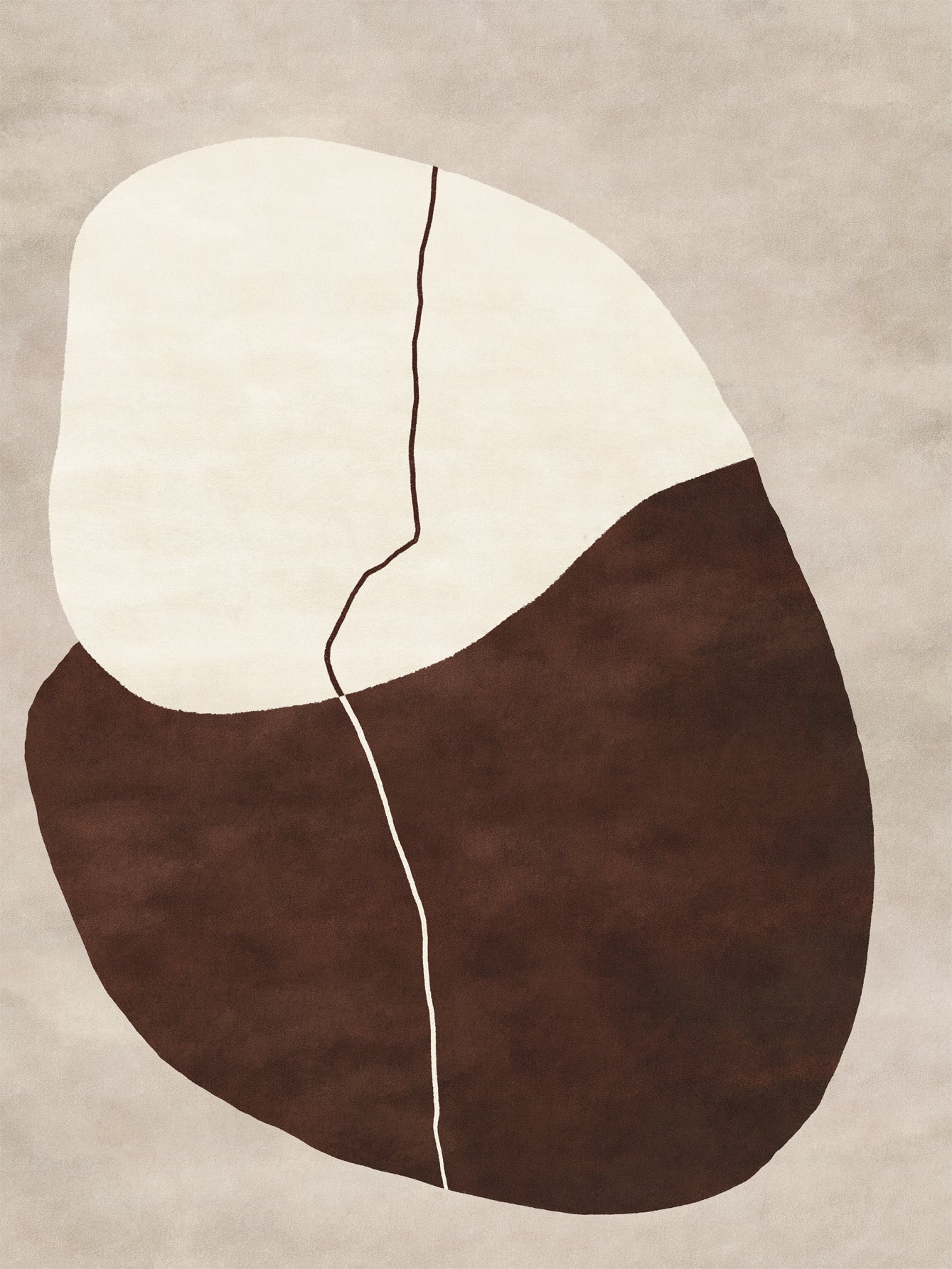 Carpet Shapes No2 Poster