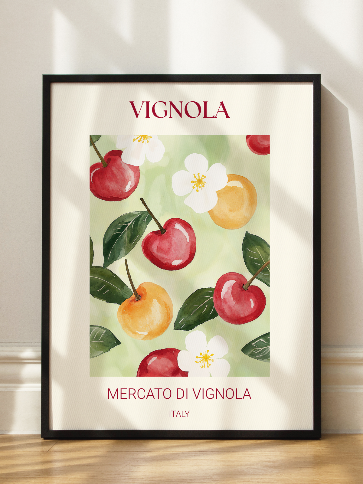 Vignola Cherries Poster