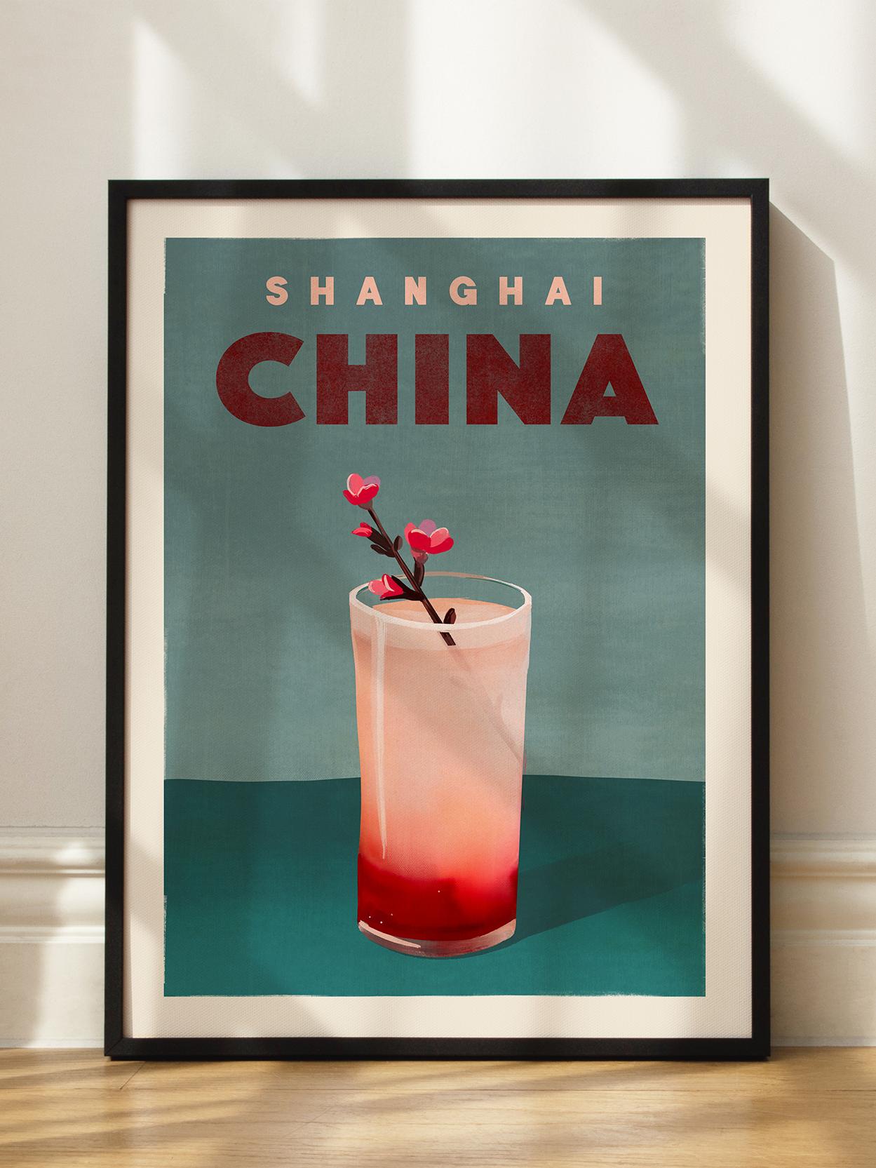 If China were a Cocktail Poster