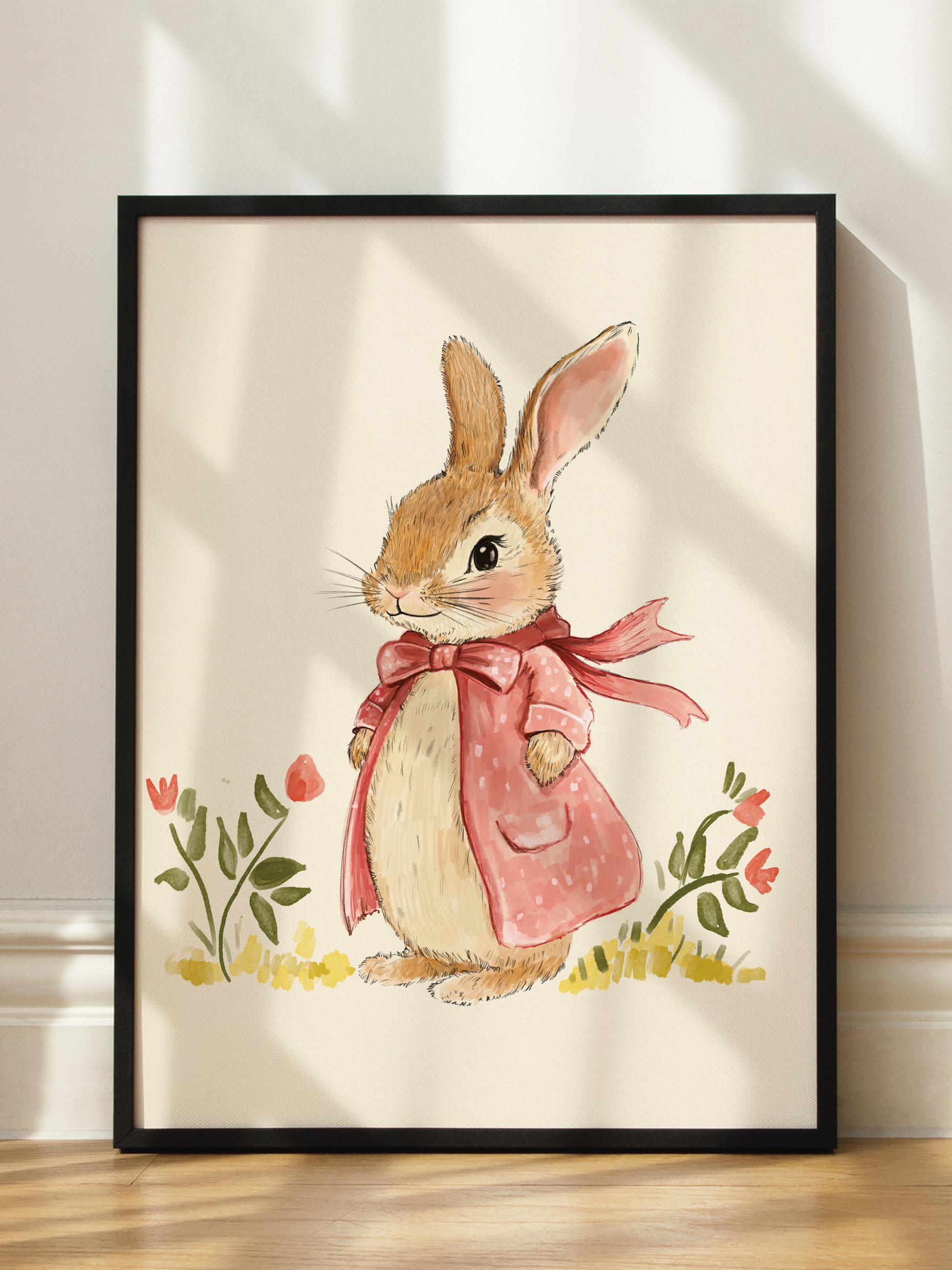 Clara's Spring Stroll Poster