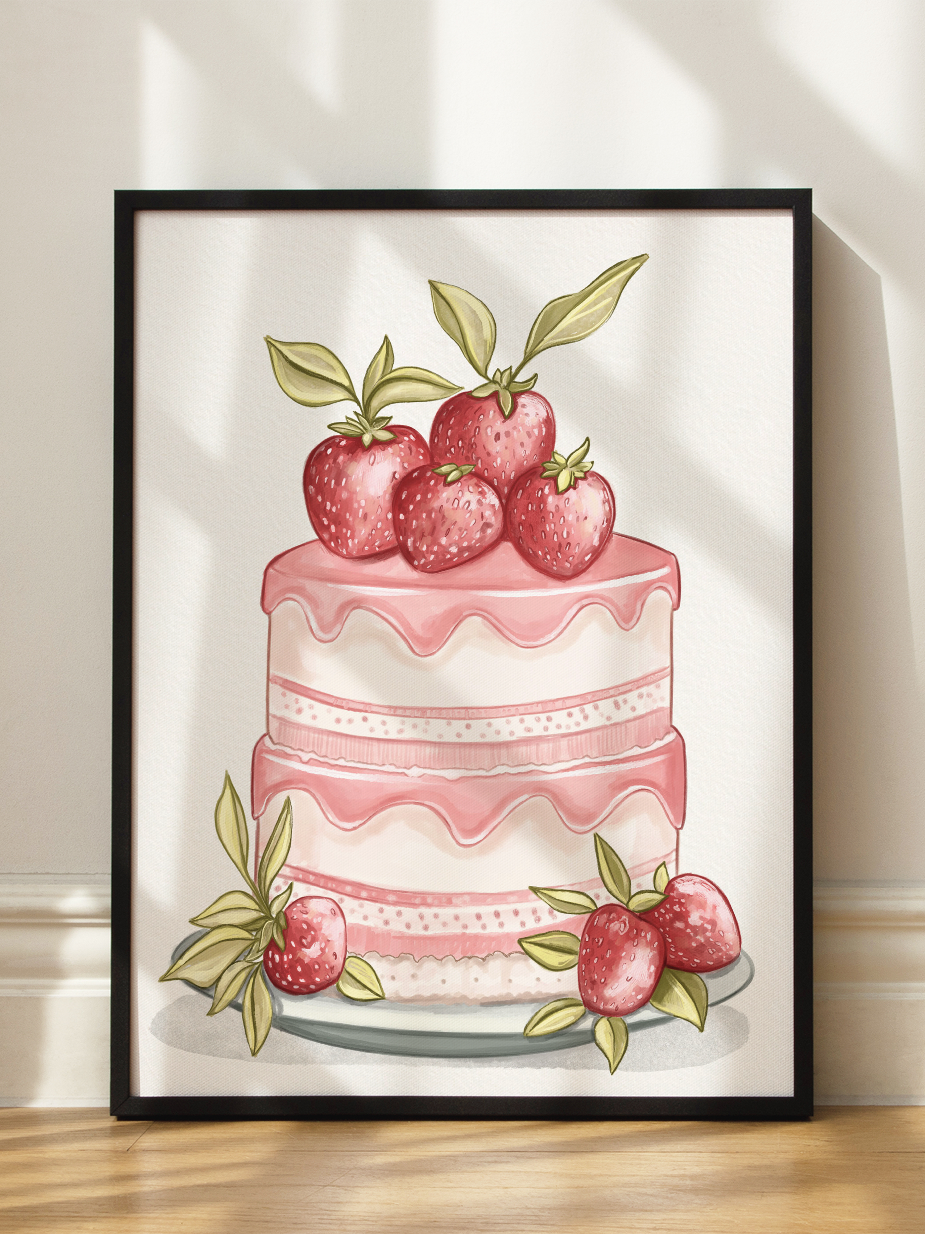 Clara´s Strawberry Cake