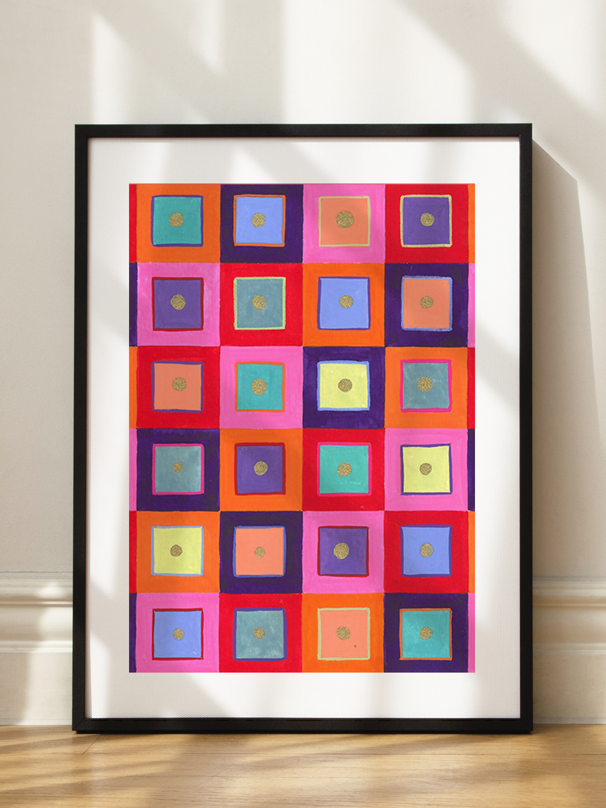Colorful Square Pattern