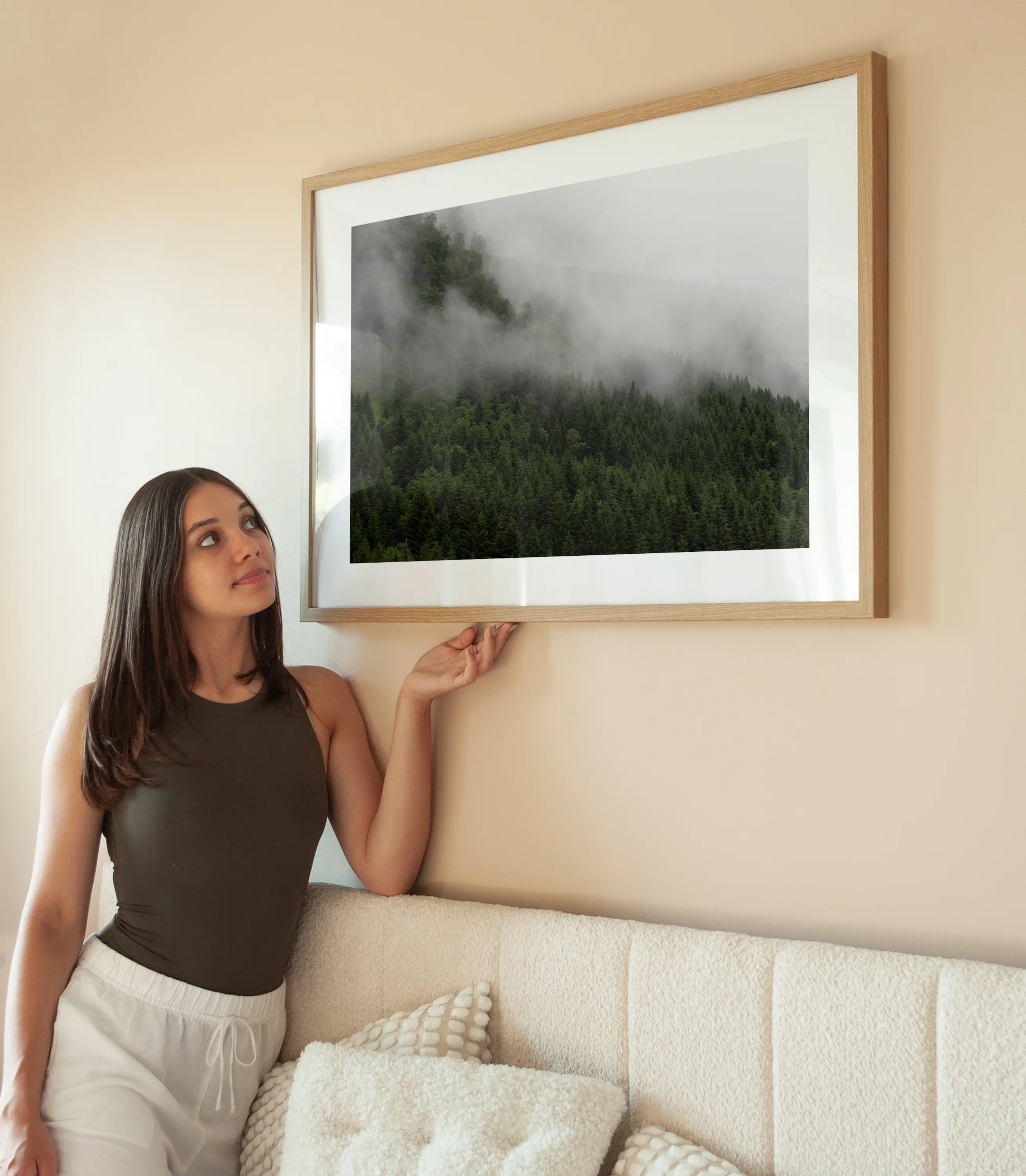 Coniferous Forest wird aufgehängt