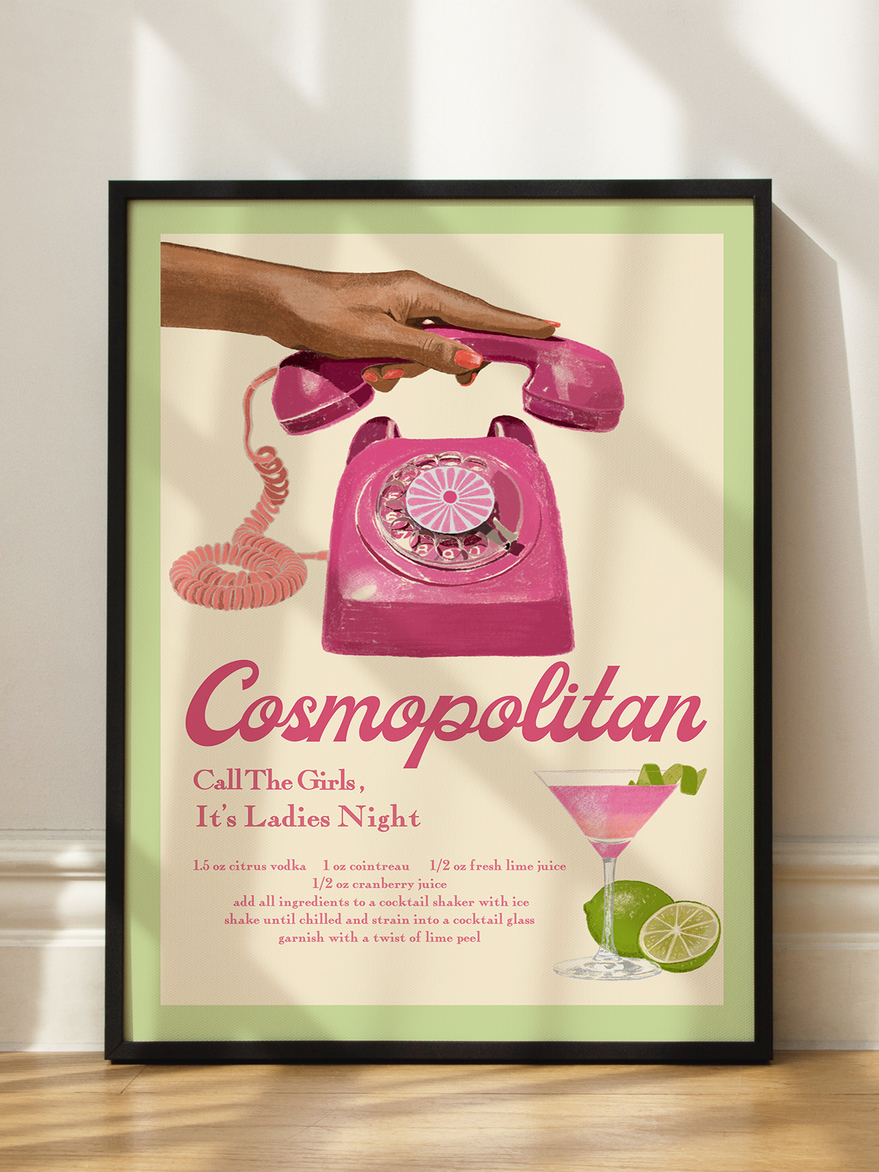 Cosmopolitan Cocktail Red