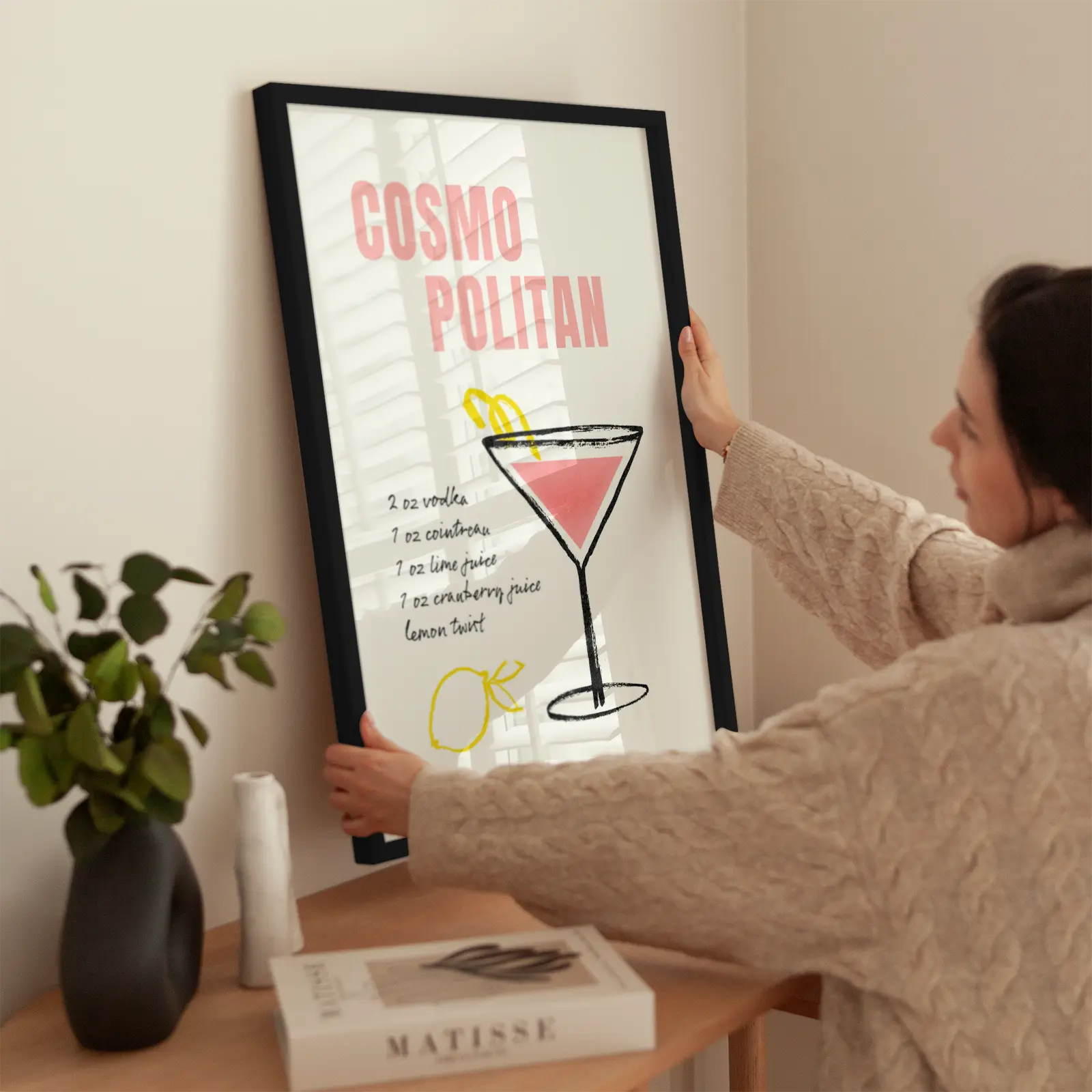 Cosmopolitan wird aufgehängt