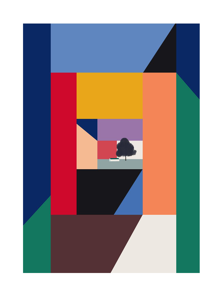 Countryside View Poster