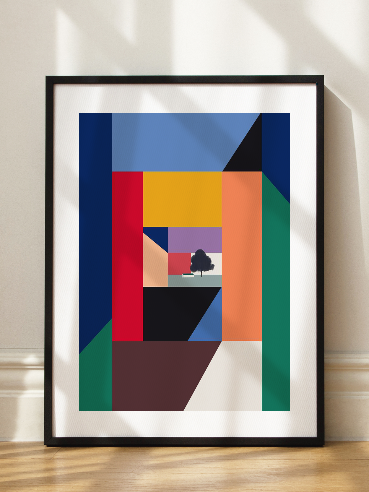 Countryside View Poster