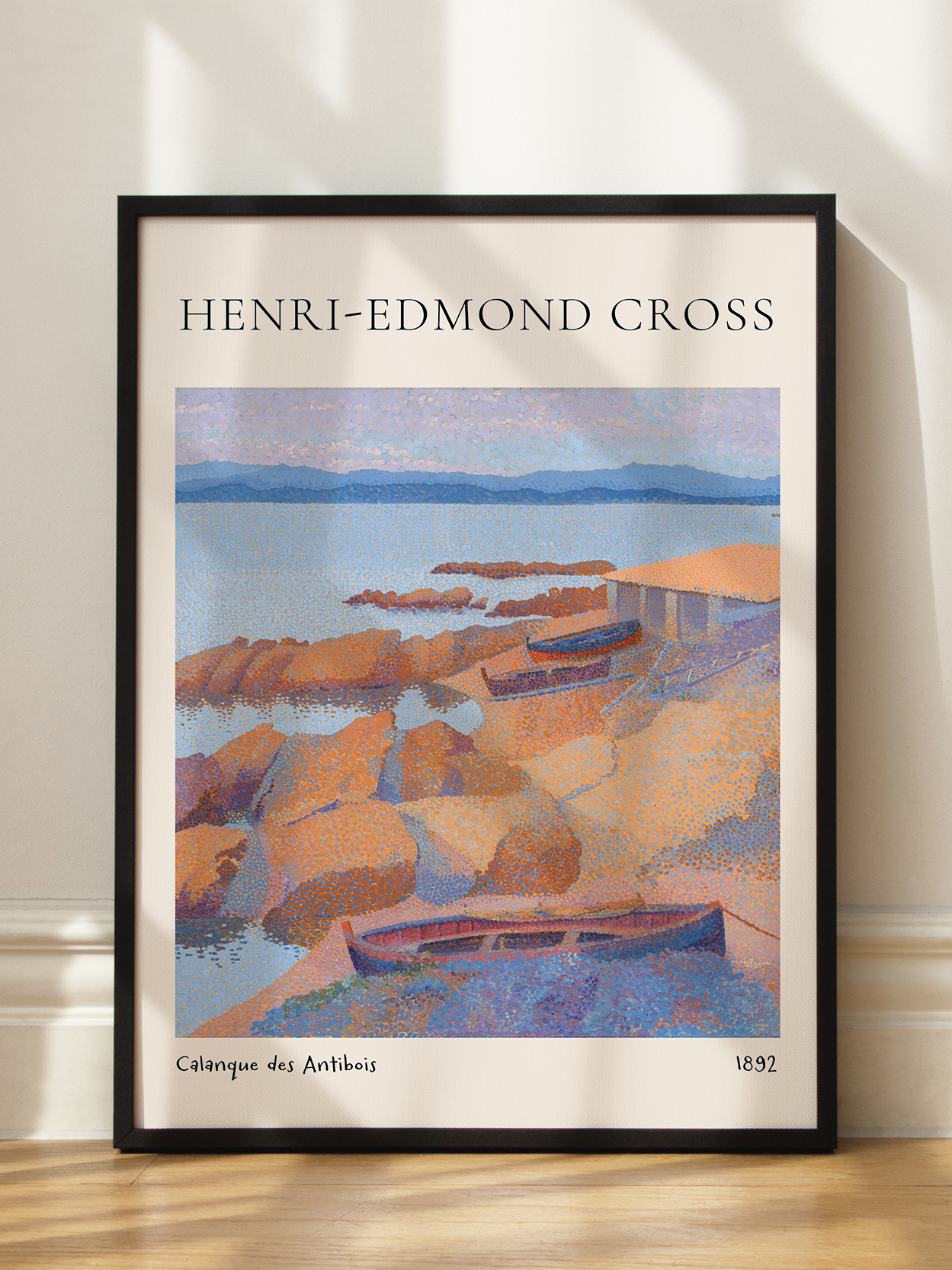 Cross — Calanque des Antibois Poster