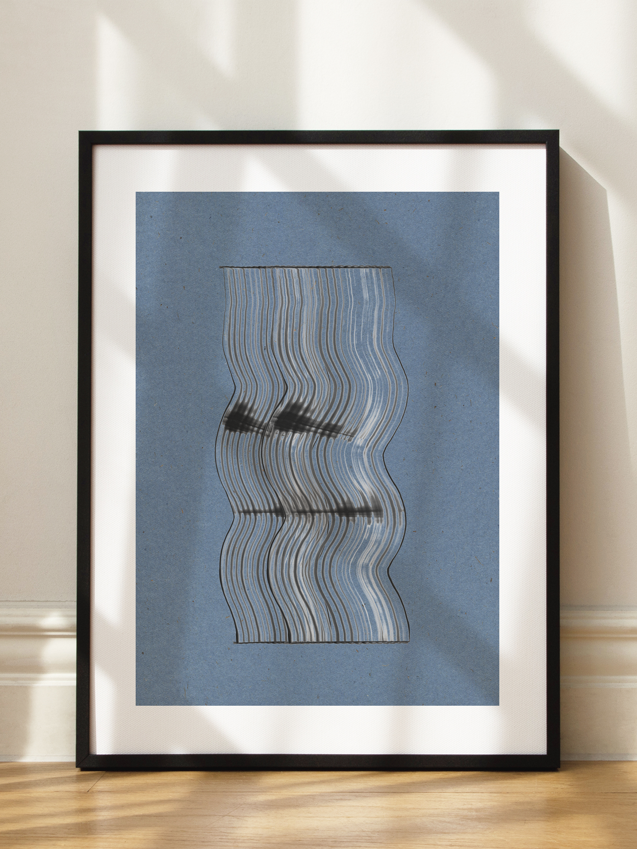 Curved Striped Vessel