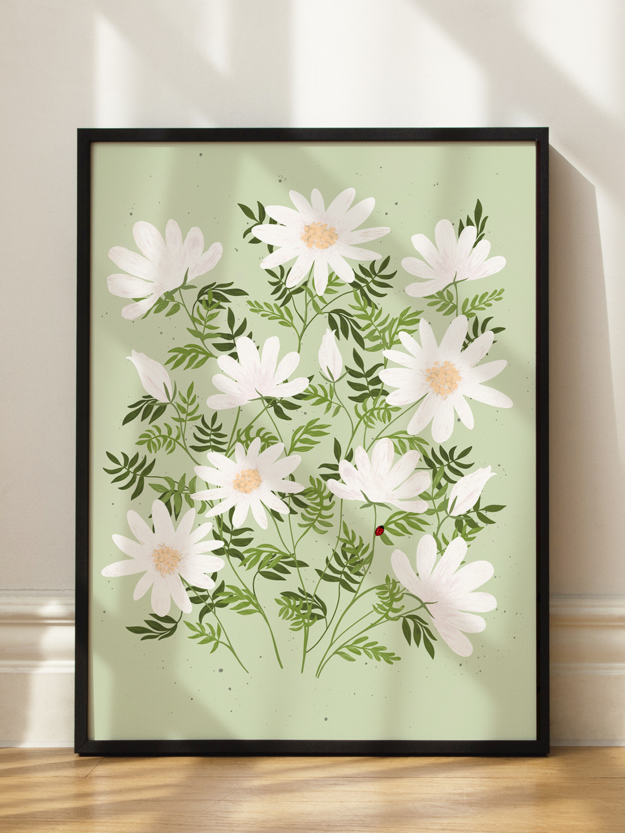 Daisy Field Poster