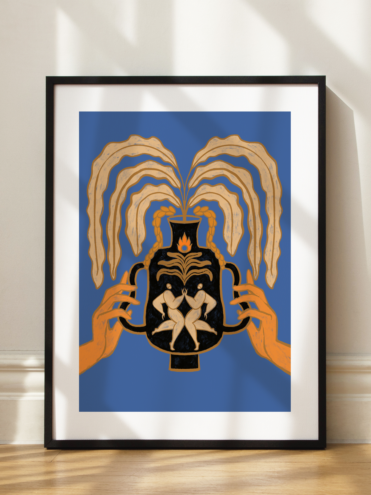 Dancing Vase Poster