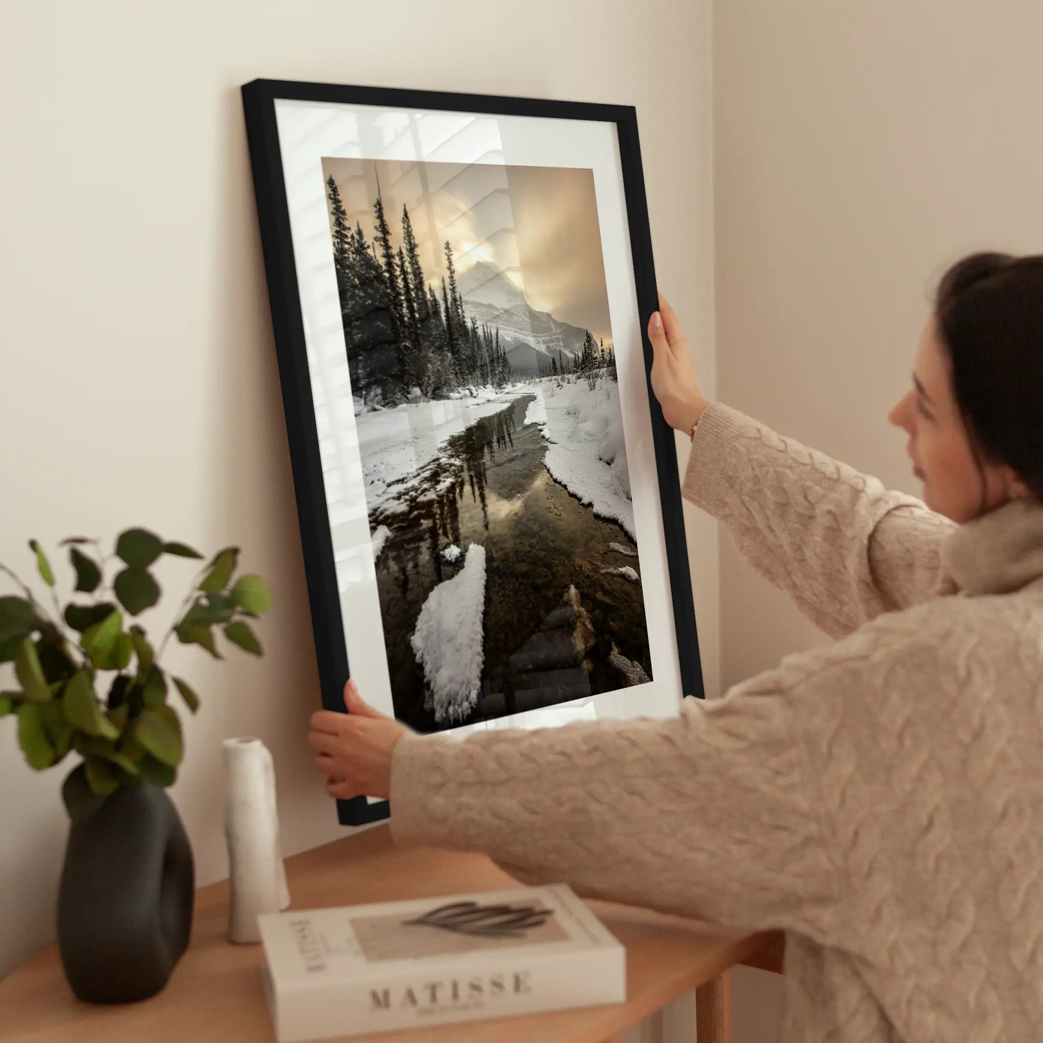 Dawn of Winter wird aufgehängt