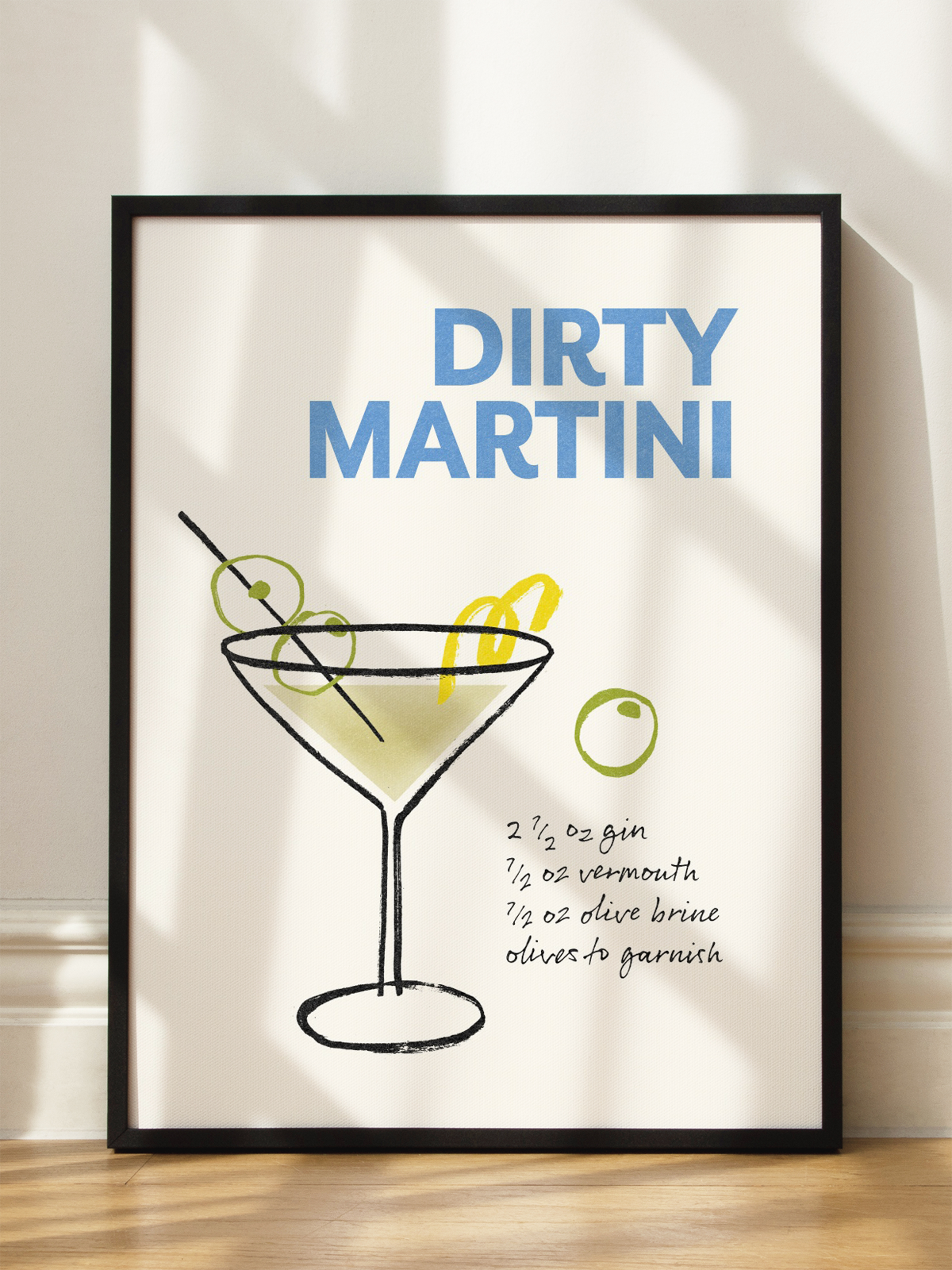Dirty Martini Poster