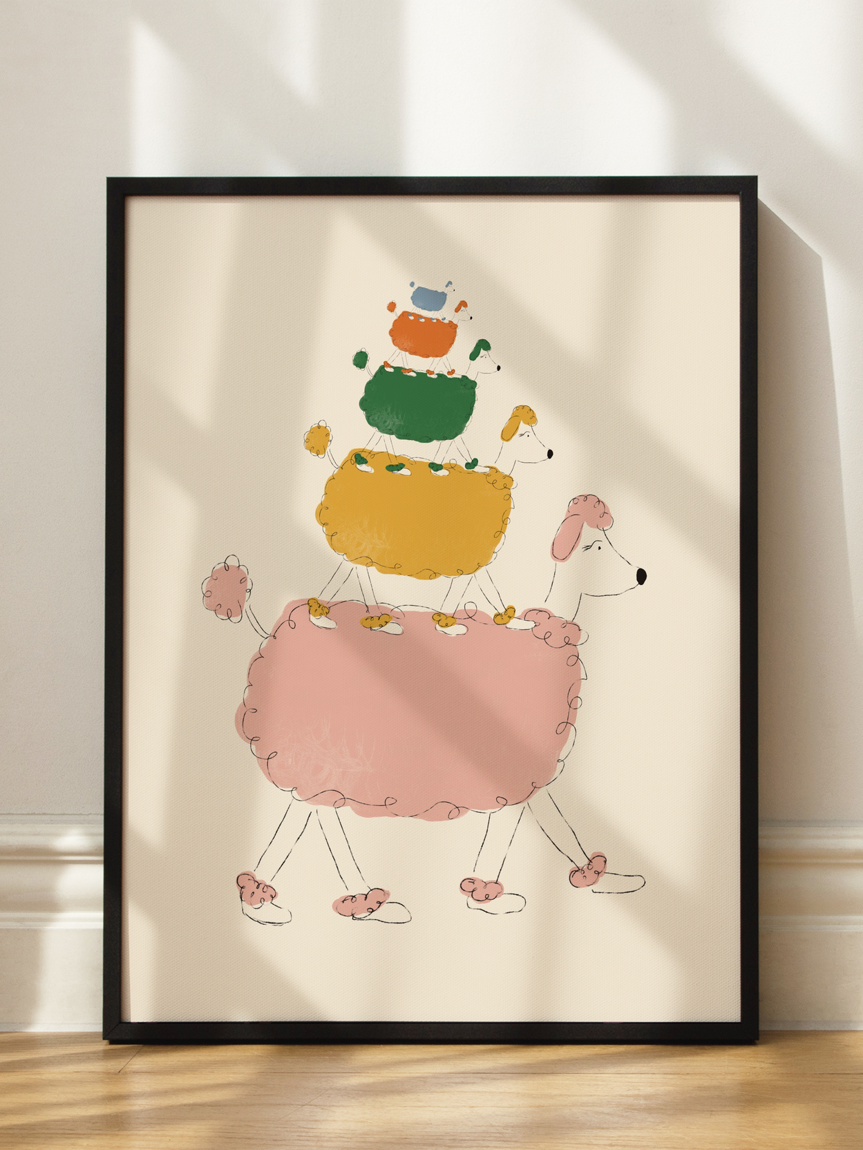 Dog Parade Poster