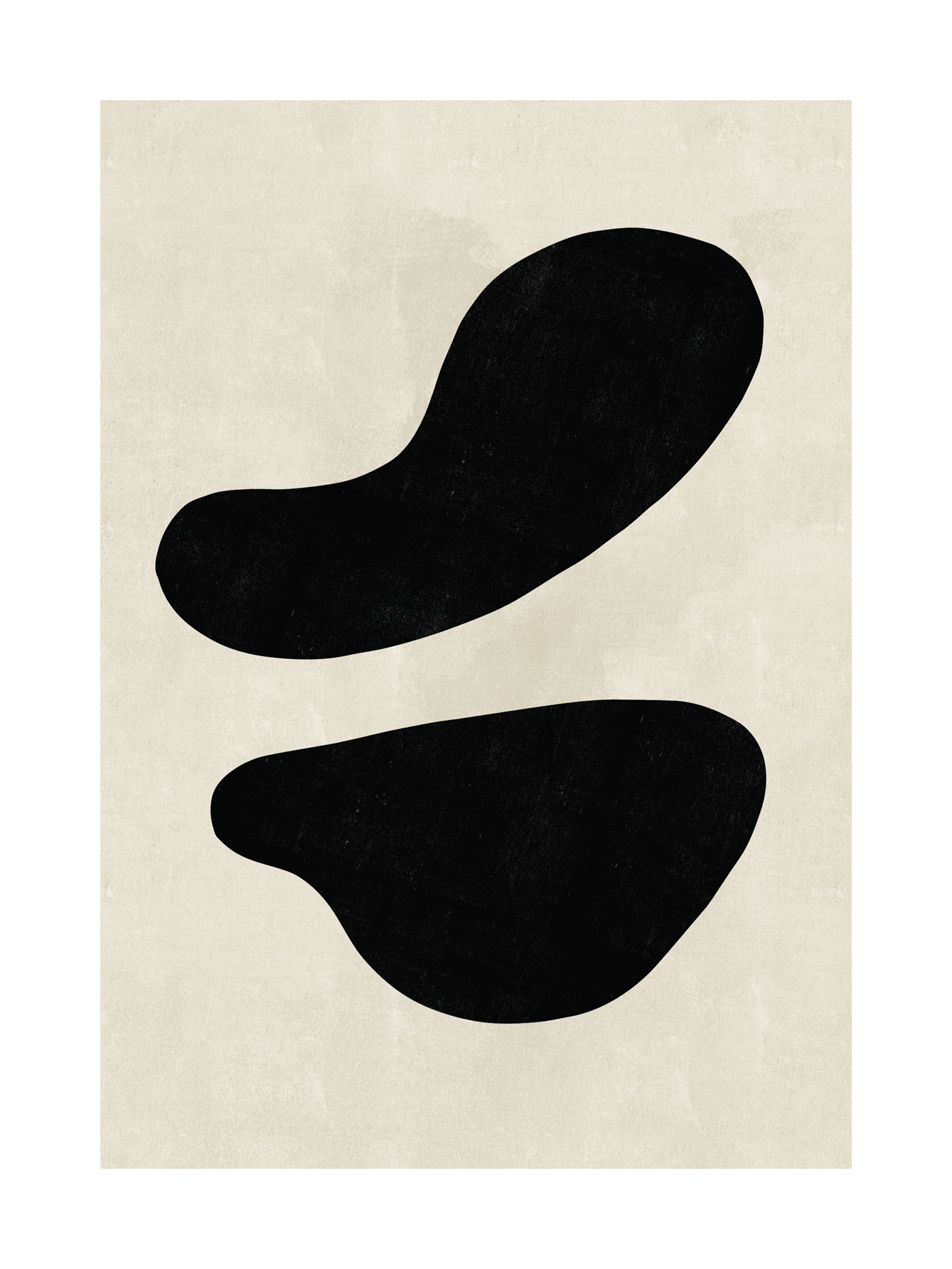 Earthy Forms Poster