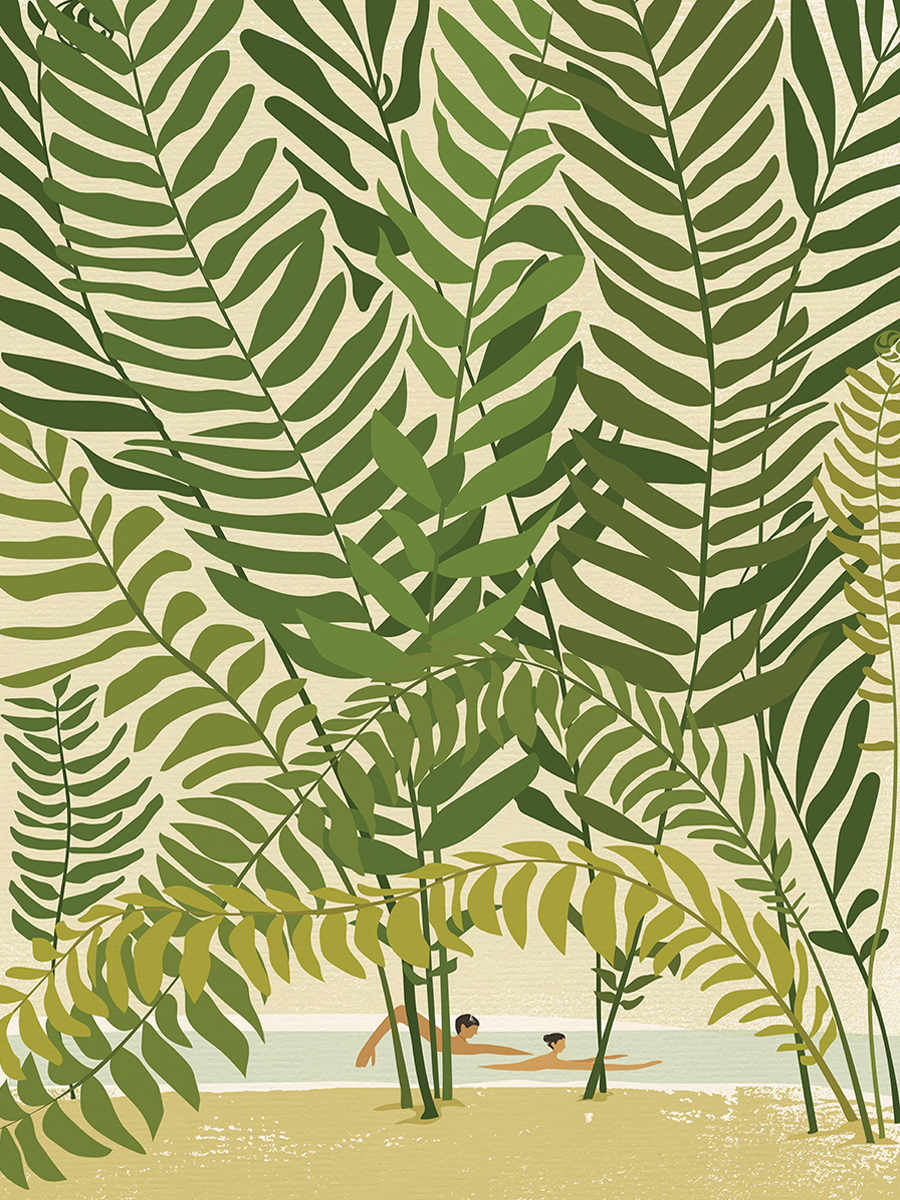 Fern Forest Poster