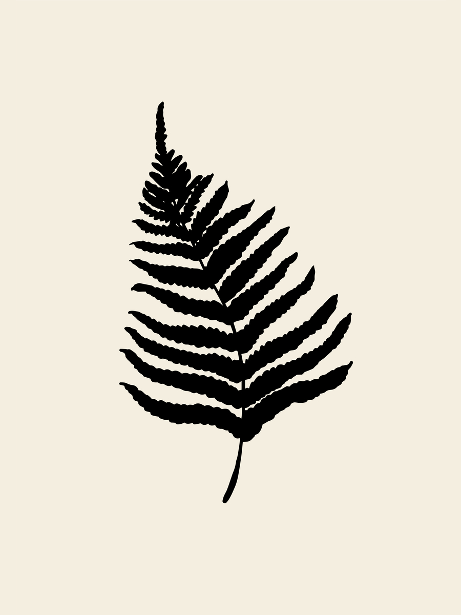 Fern Leaf Poster